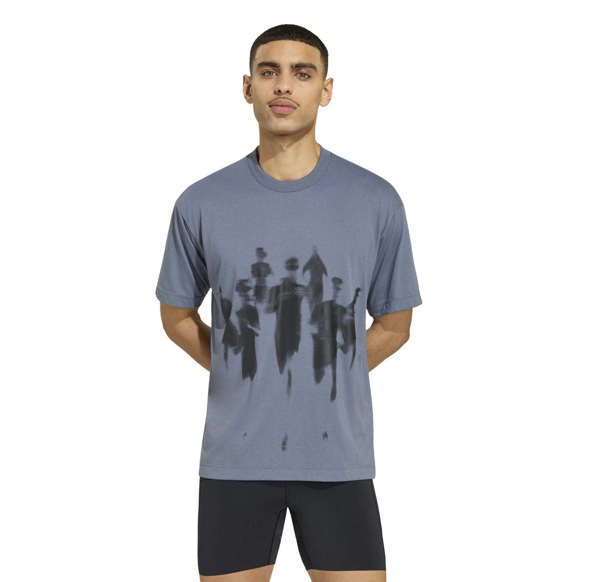 adidas adidas Adi365 Hyb T Uf Erkek T-Shirt Gri