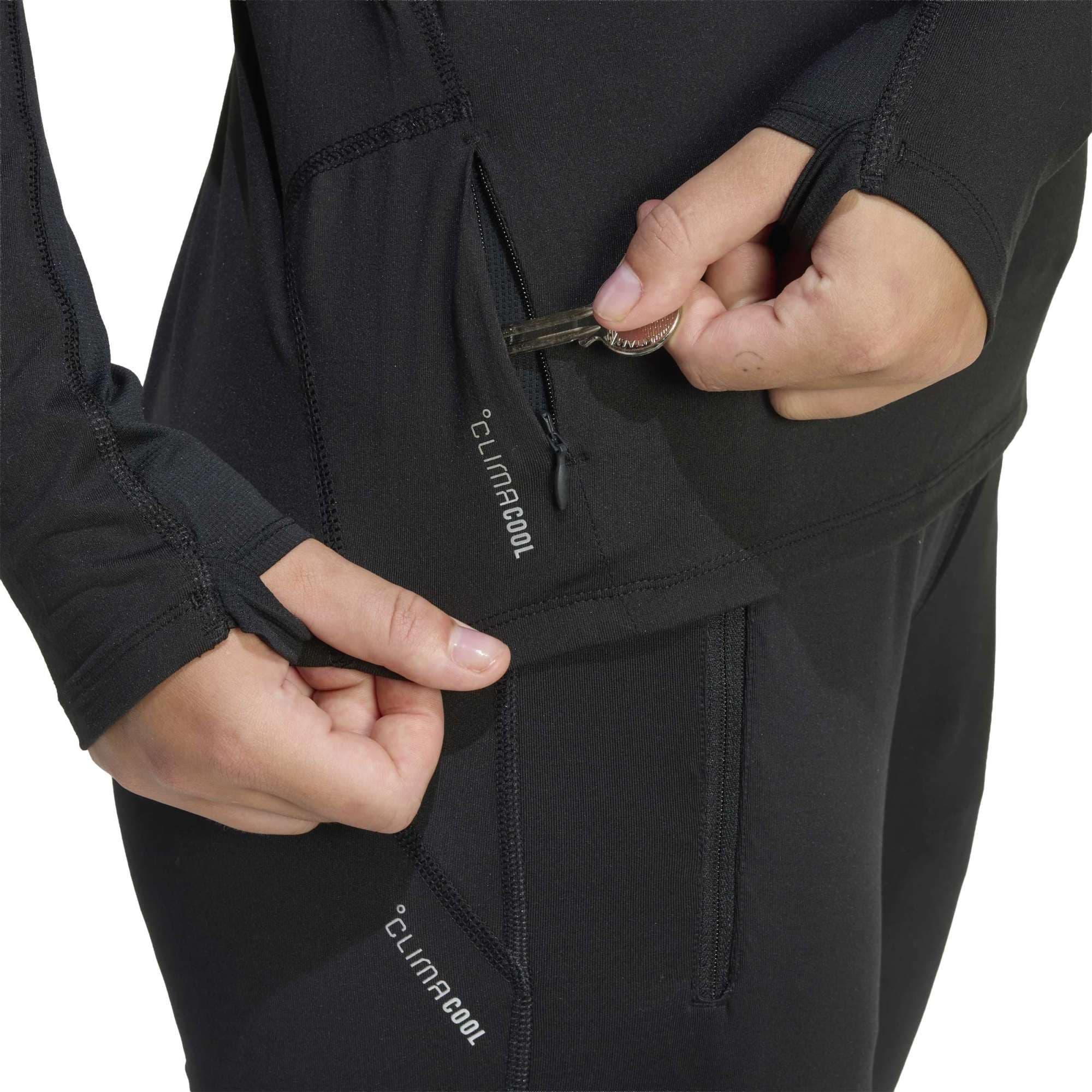 adidas adidas Adı365 Zıp W Kadın Sweatshirt Siyah - 3