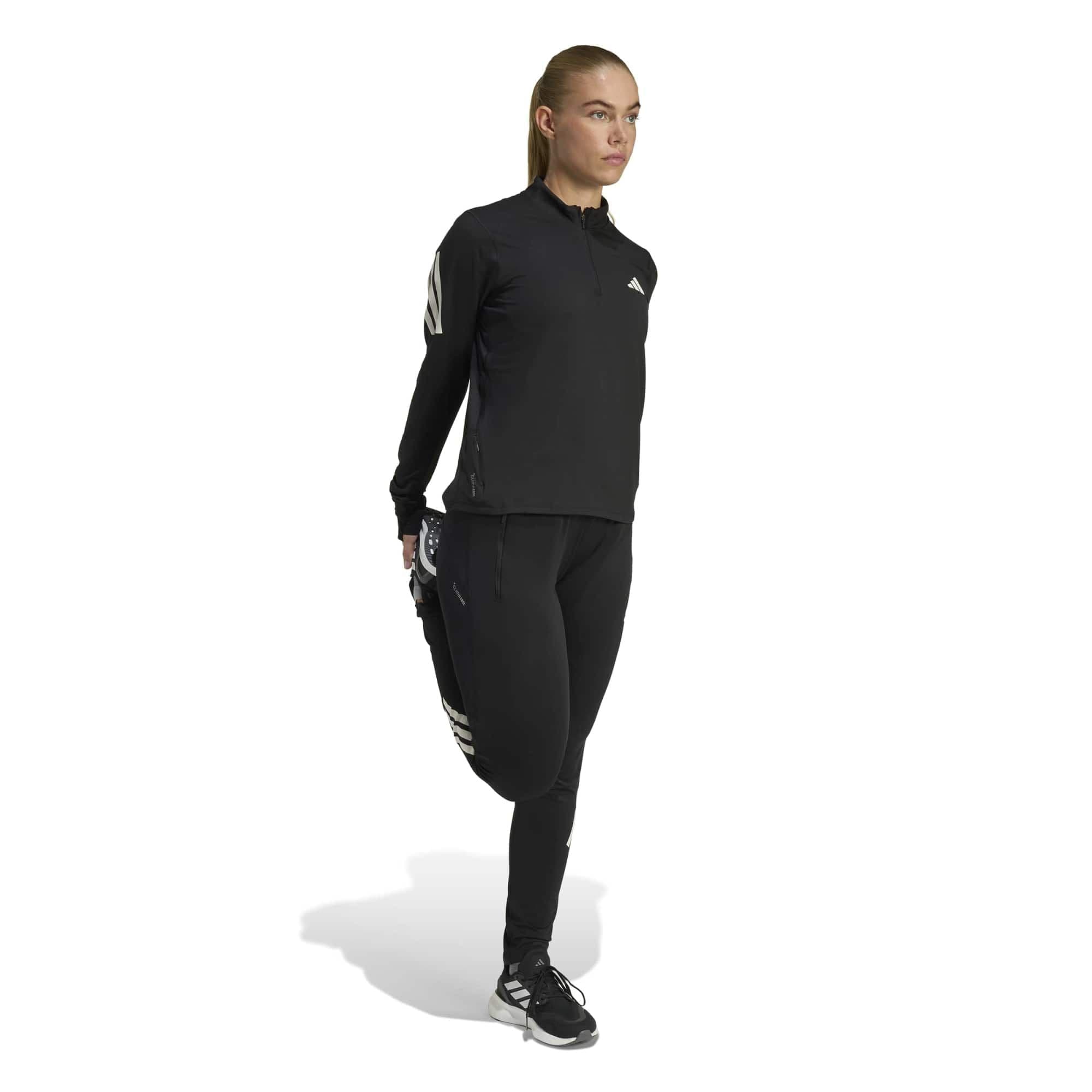 adidas adidas Adı365 Zıp W Kadın Sweatshirt Siyah - 5