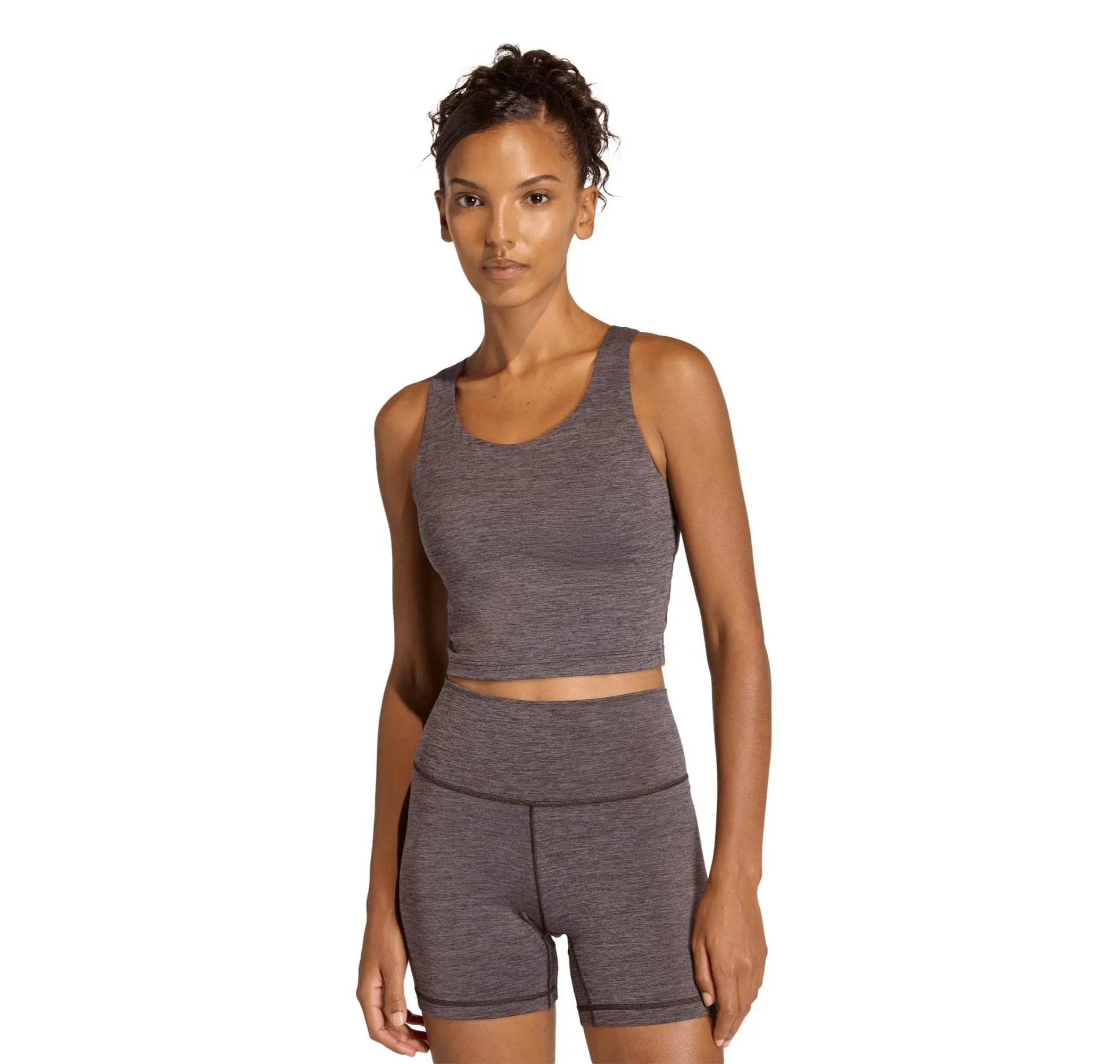 adidas adidas All Me Ms Tank Kadın Büstiyer Mor