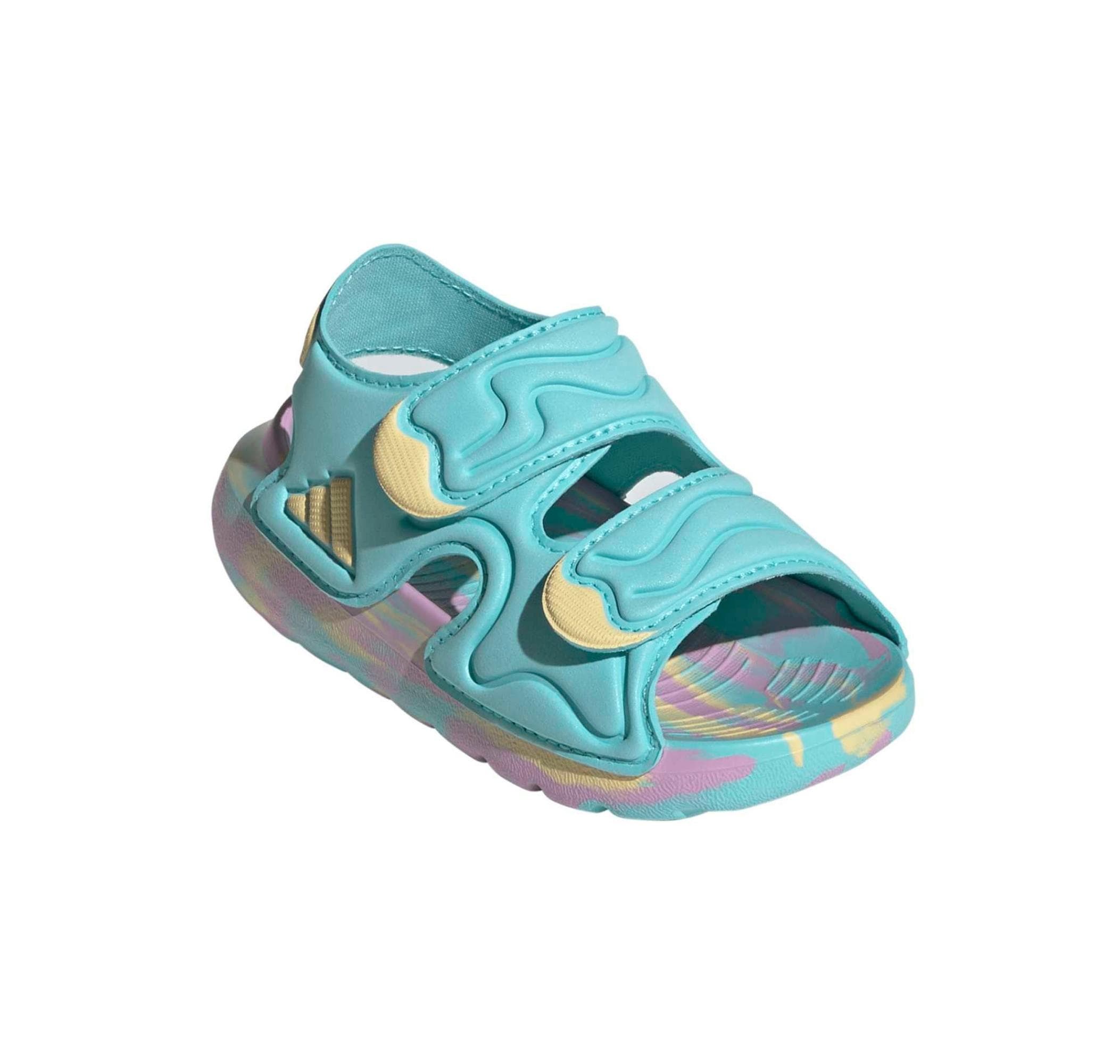 adidas adidas Altaswım 3 I Bebek Sandalet Turkuaz - 2