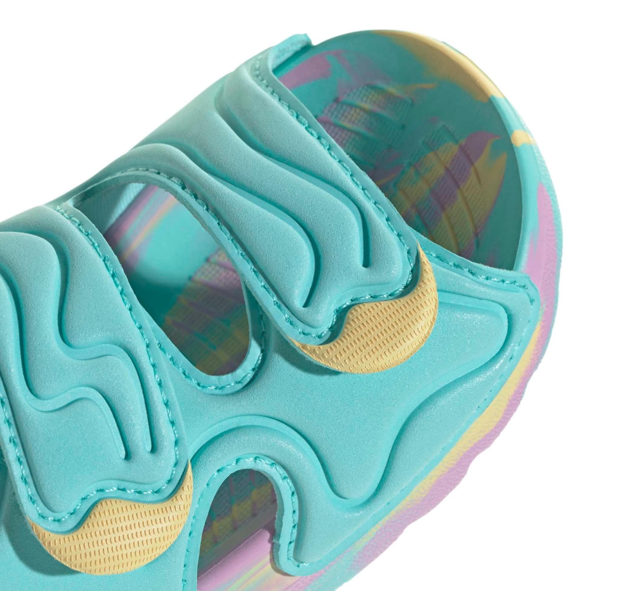 adidas adidas Altaswım 3 I Bebek Sandalet Turkuaz - 7