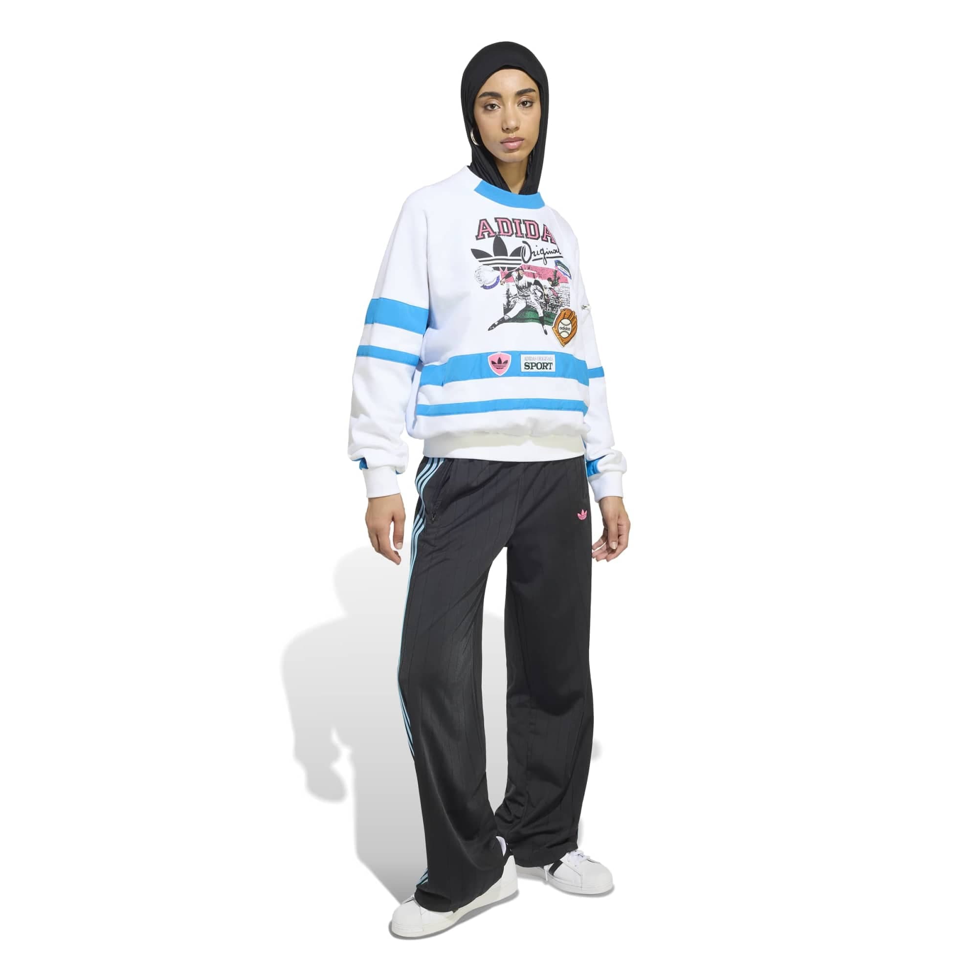 adidas adidas As Baseball Kadın Sweatshirt Beyaz - 2