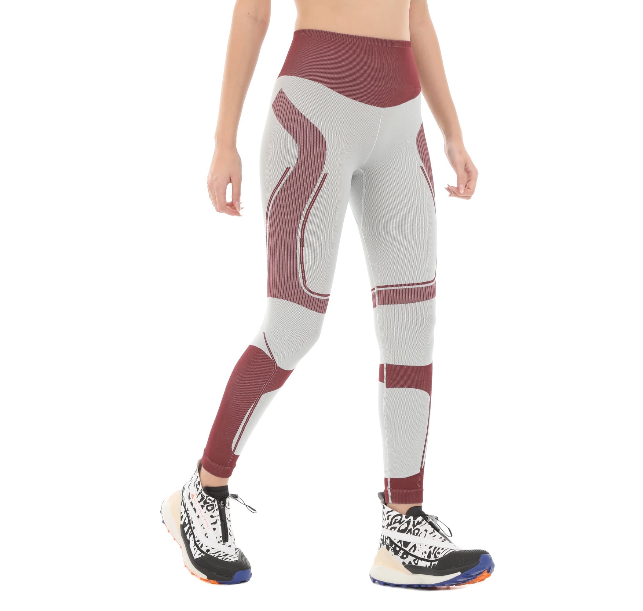 adidas adidas By Stella Mccartney Tst Leg Kadın Tayt Beyaz - 3