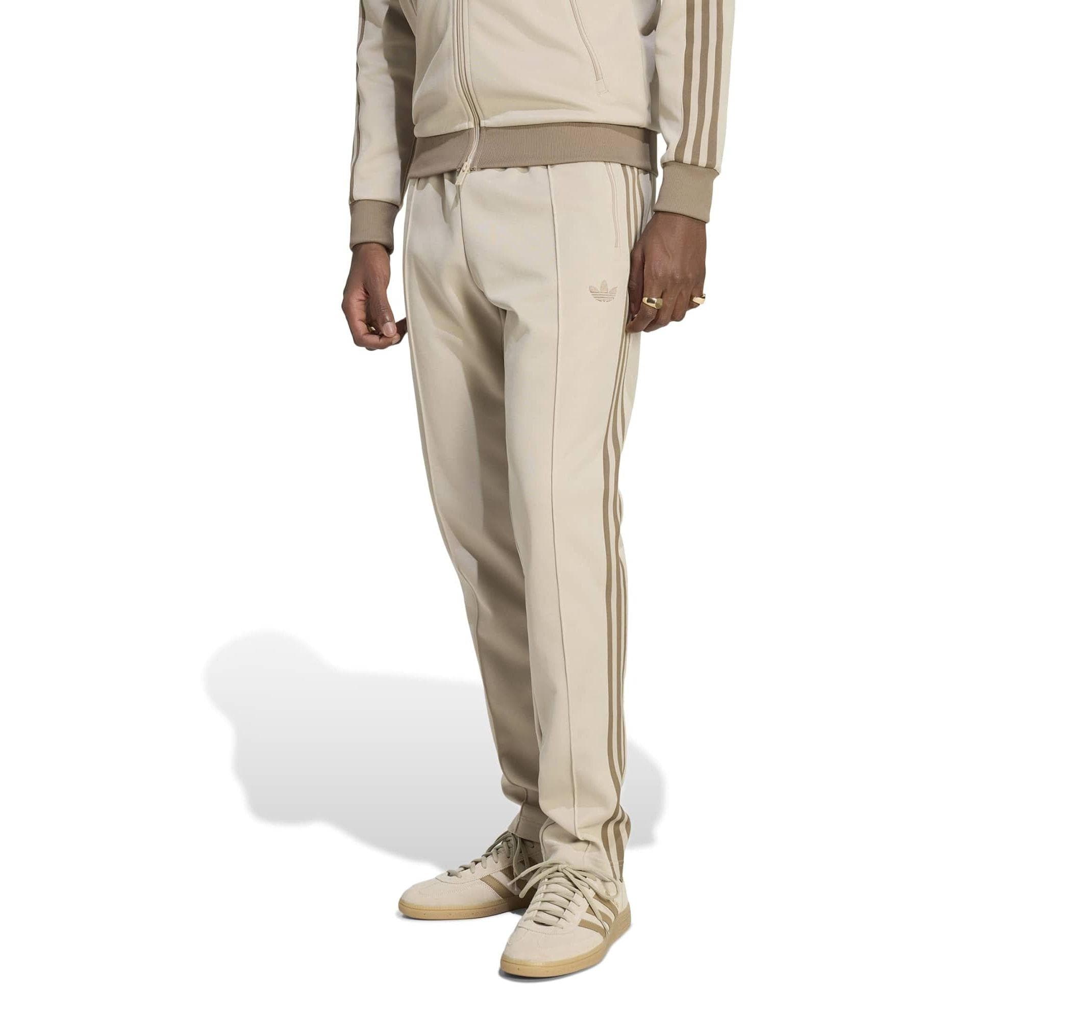 adidas adidas Beckenbauer Tp Erkek Eşofman Altı Bej