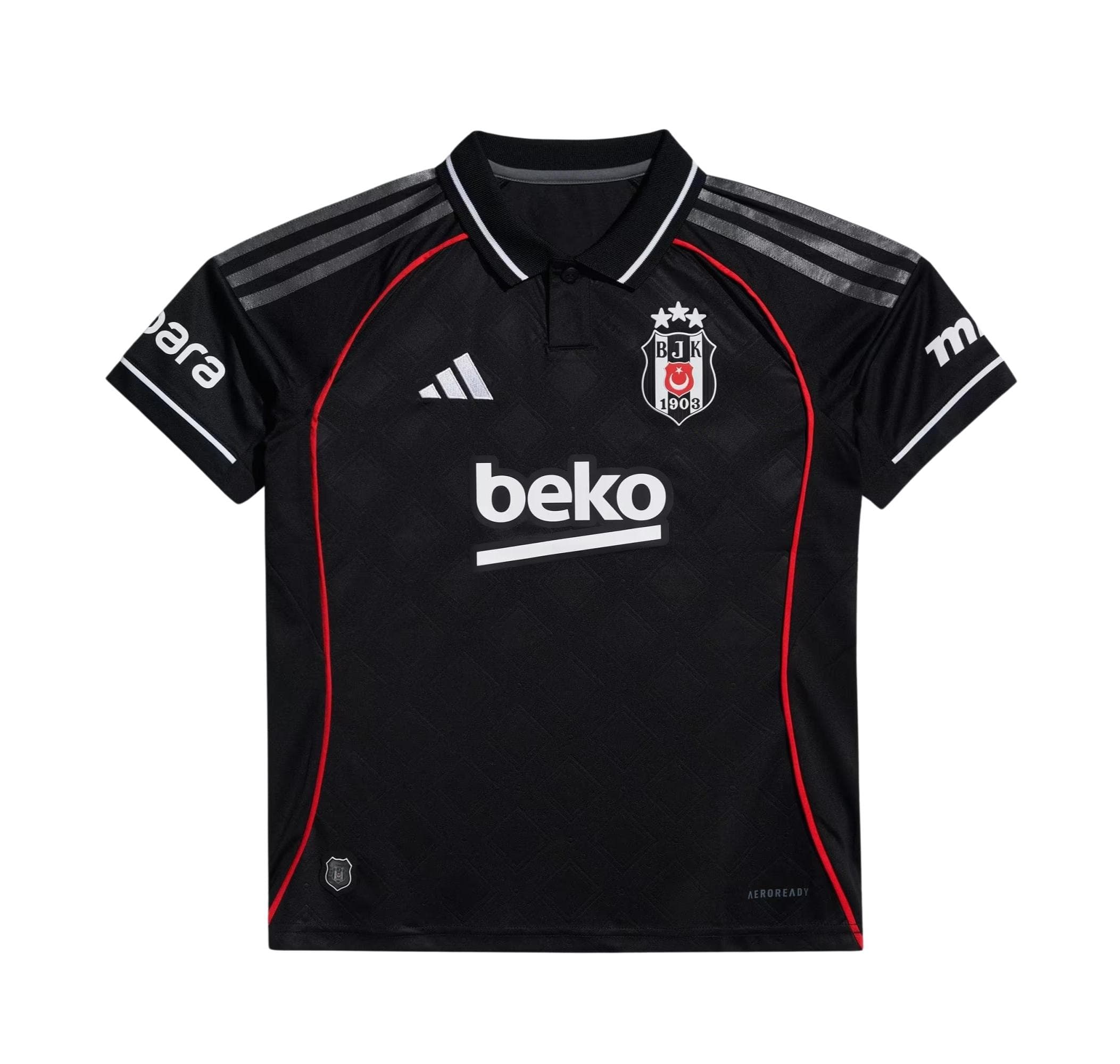Beşiktaş adidas Bjk Beşiktaş 25-26 Üçüncü Çocuk Forması Siyah