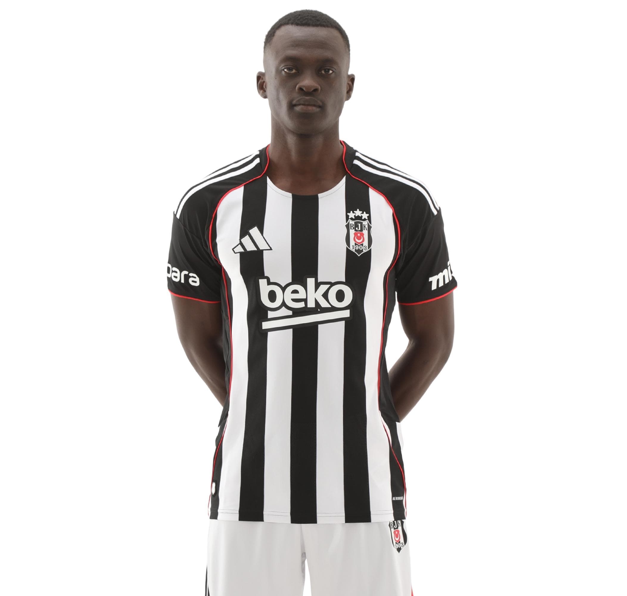 Beşiktaş adidas Bjk Beşiktaş Jk 25-26 Deplasman Erkek Forması Siyah