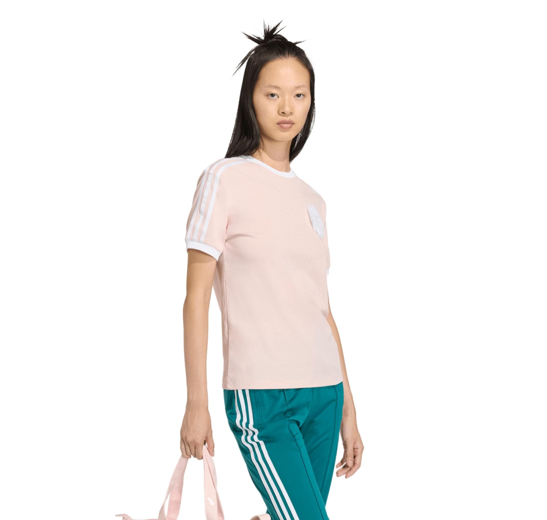 adidas adidas Brandıng Ss Tee Kadın T-Shirt Pembe - 2