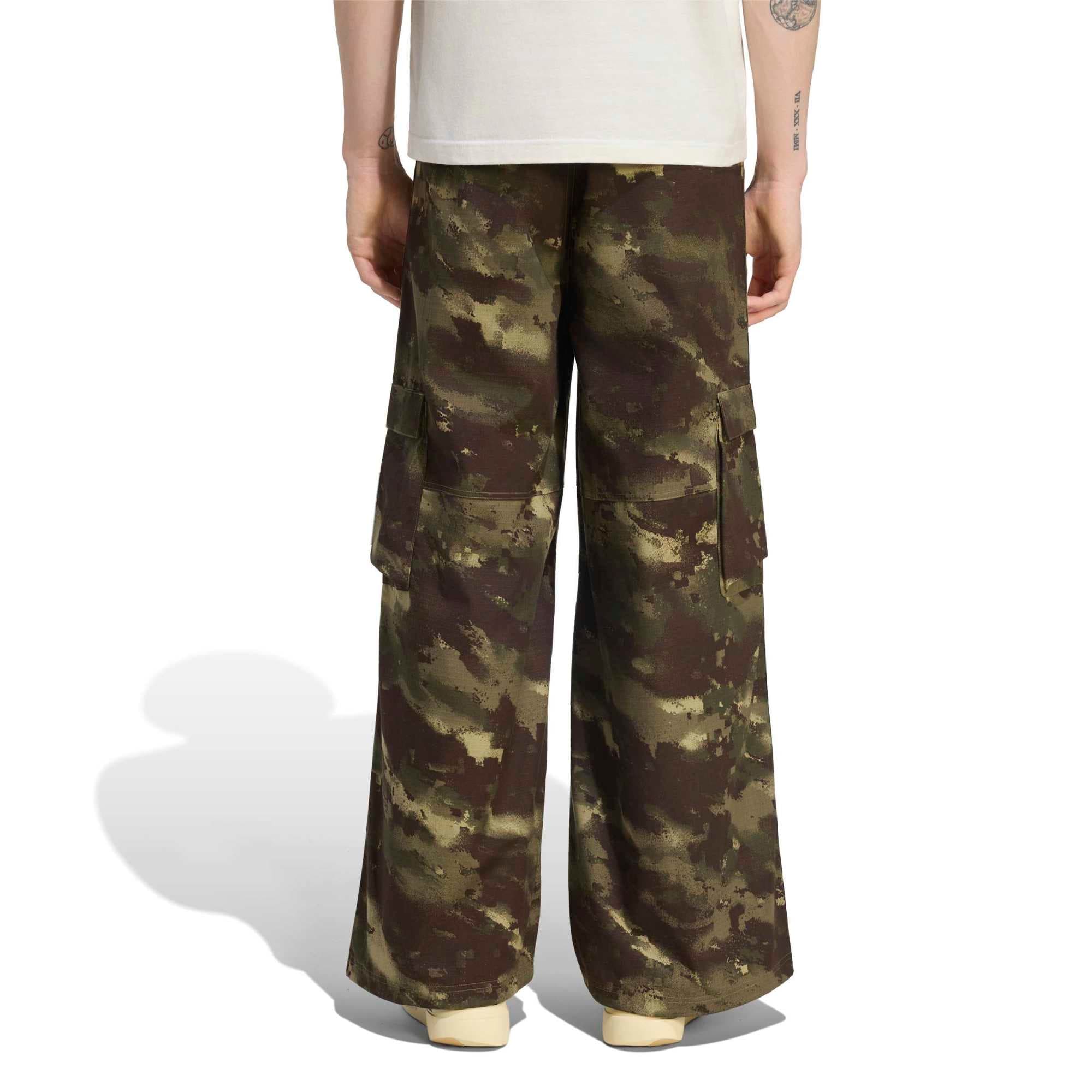 adidas adidas Camo Pants Erkek Eşofman Altı Yeşil - 2