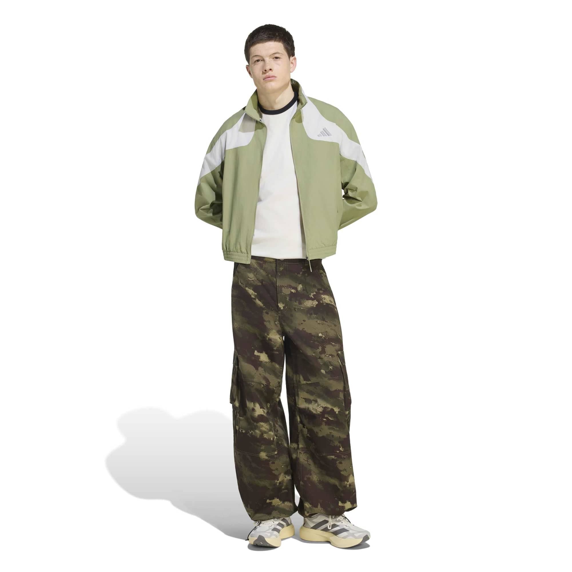 adidas adidas Camo Pants Erkek Eşofman Altı Yeşil - 3