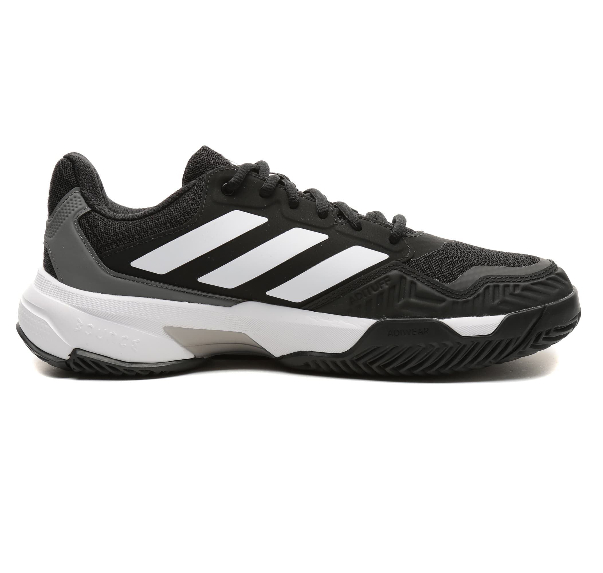 adidas adidas Courtjam Control 3 C Erkek Spor Ayakkabı Siyah - 4