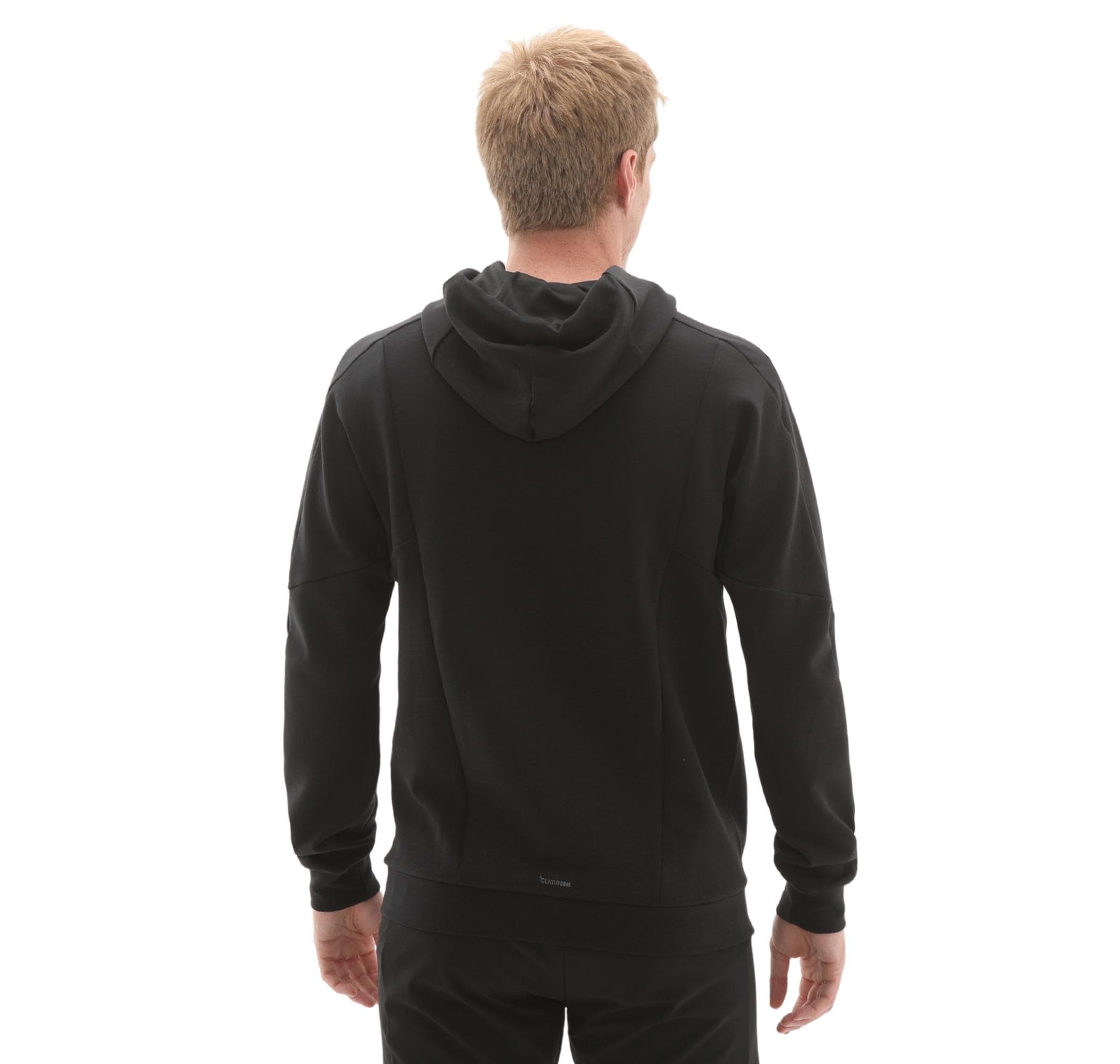 adidas adidas D4T Hoodıe Erkek Sweatshirt Siyah - 5