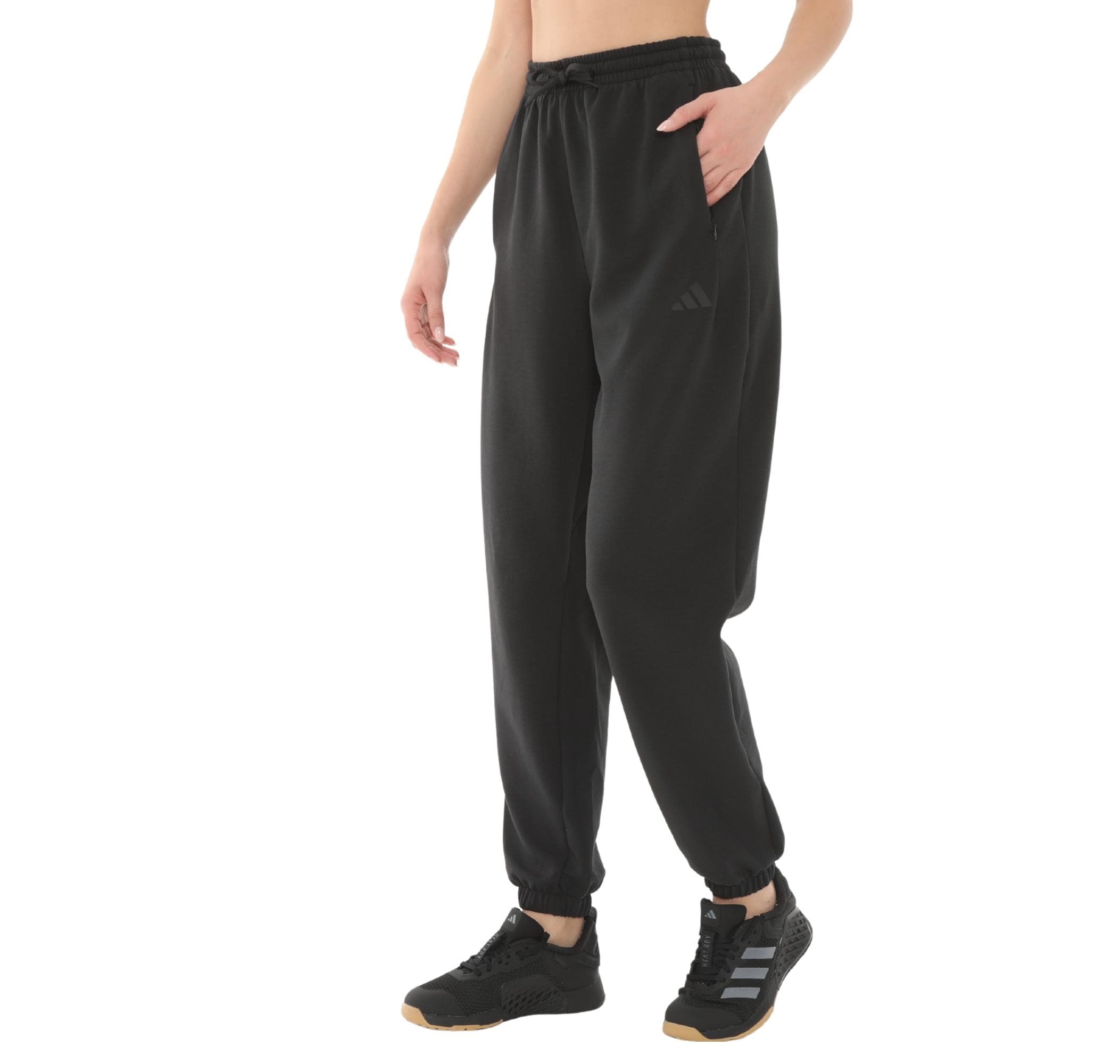 adidas adidas D4T Knıt Pant Kadın Eşofman Altı Siyah - 2