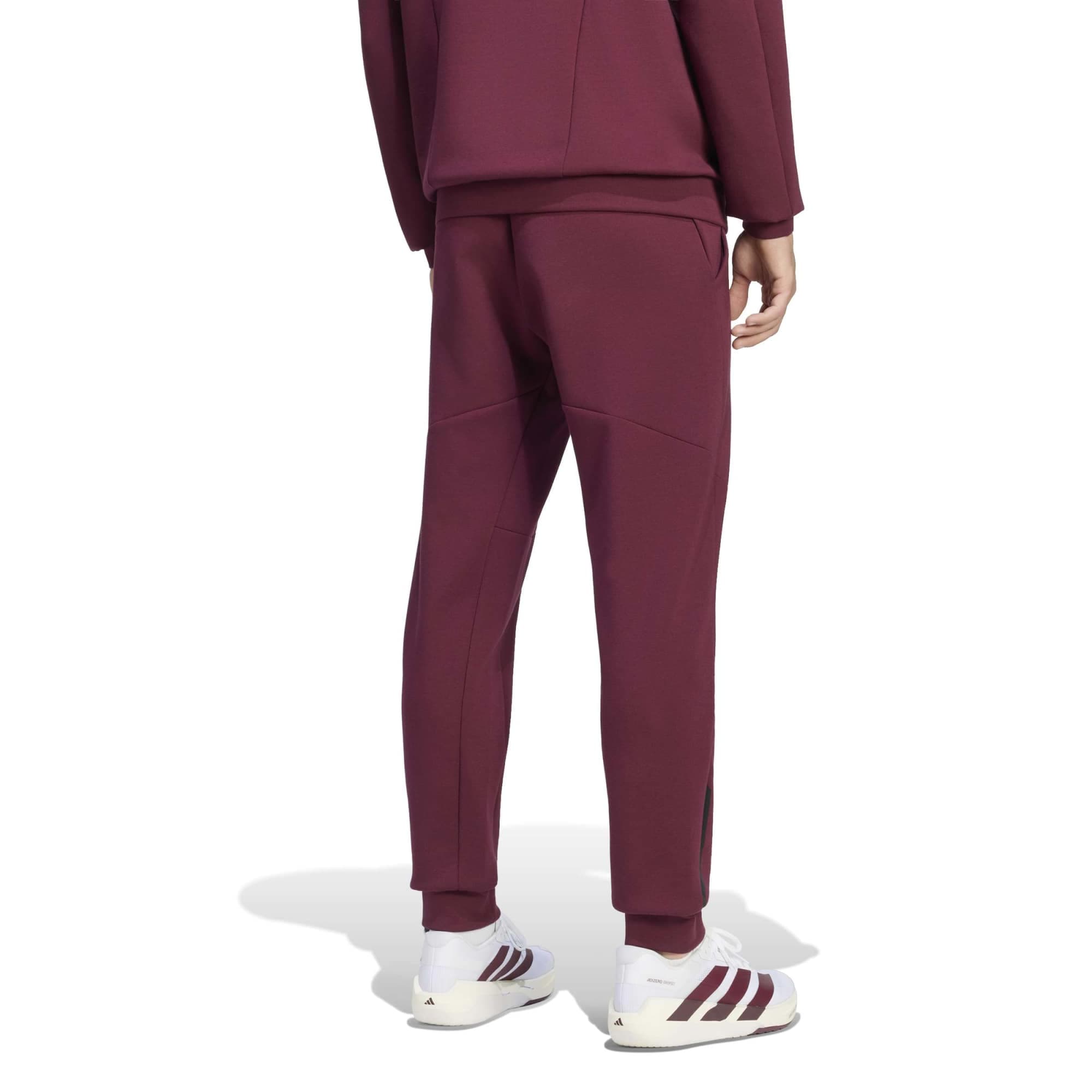 adidas adidas D4T Knıt Pt Cuf Erkek Eşofman Altı Bordo - 5