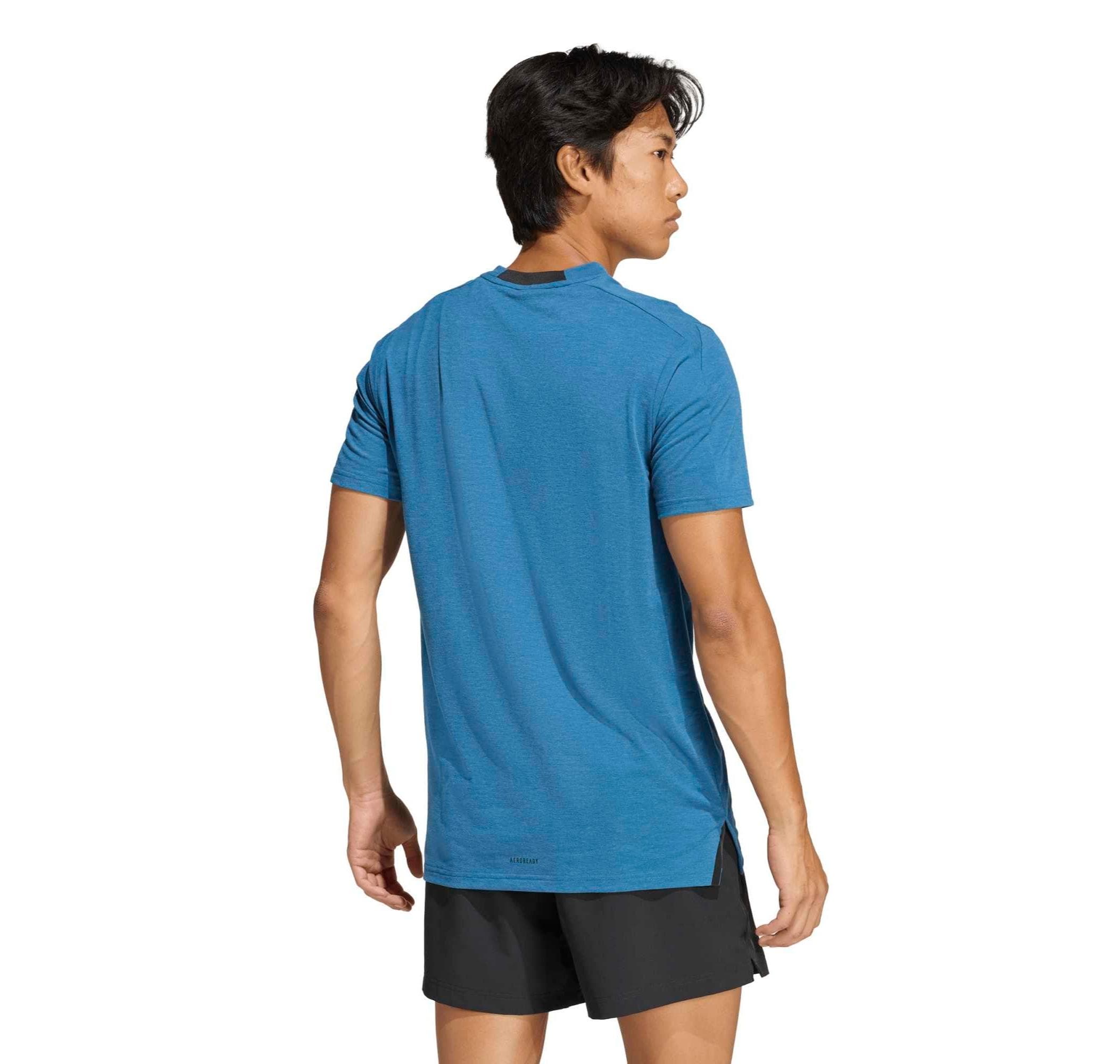 adidas adidas D4T Tee Erkek T-Shirt Mavi - 2
