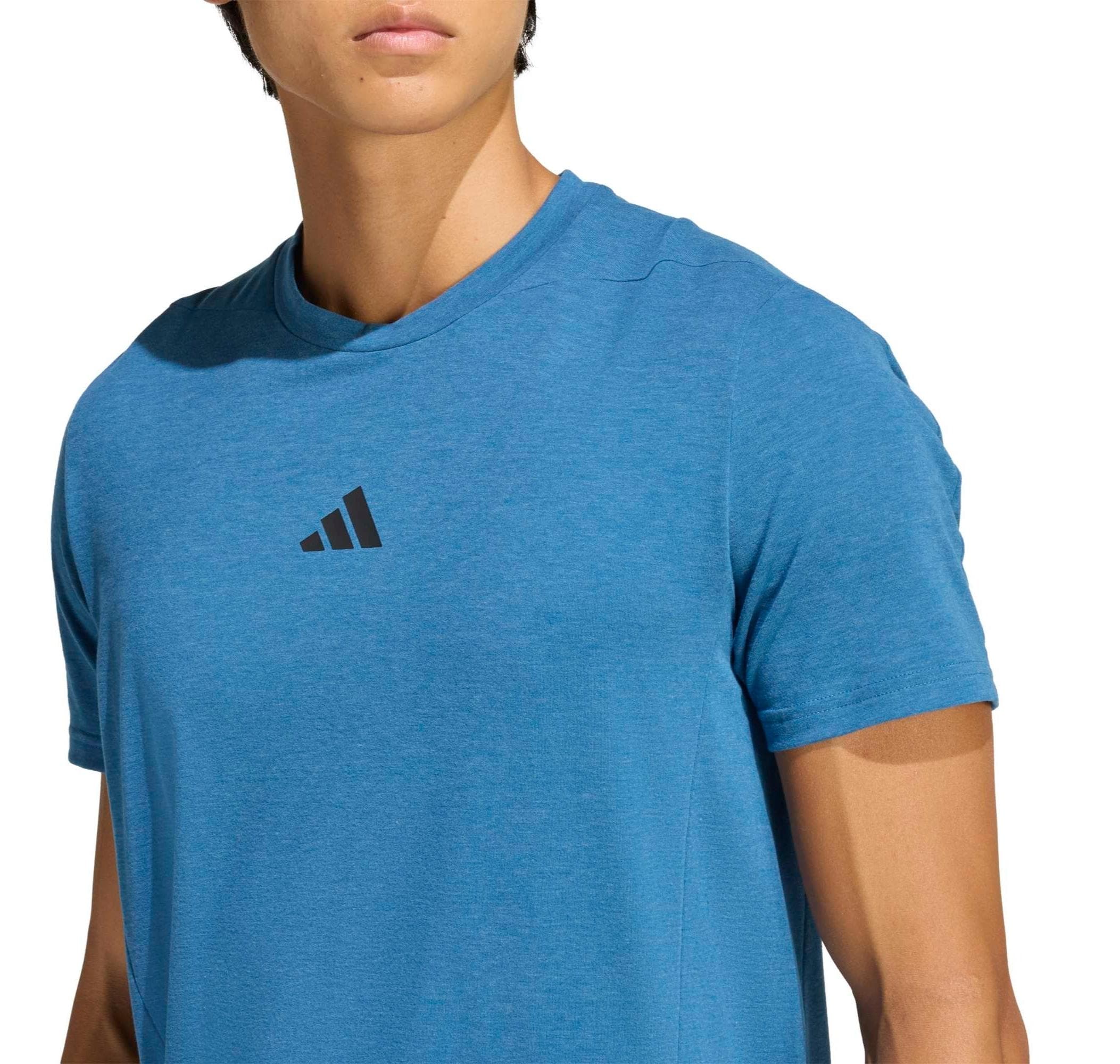 adidas adidas D4T Tee Erkek T-Shirt Mavi - 3