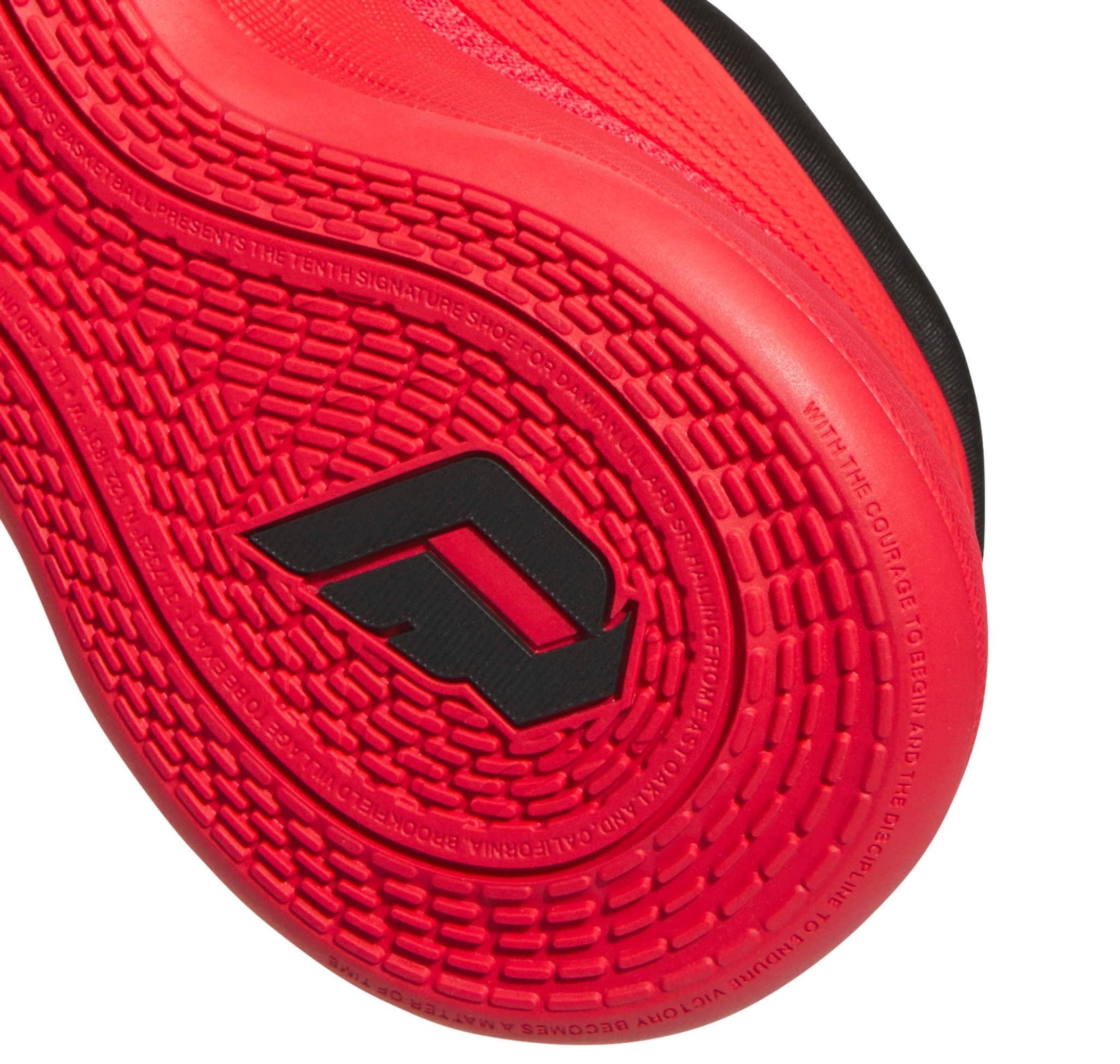 adidas adidas Dame X J Çocuk Spor Ayakkabı Kırmızı - 8