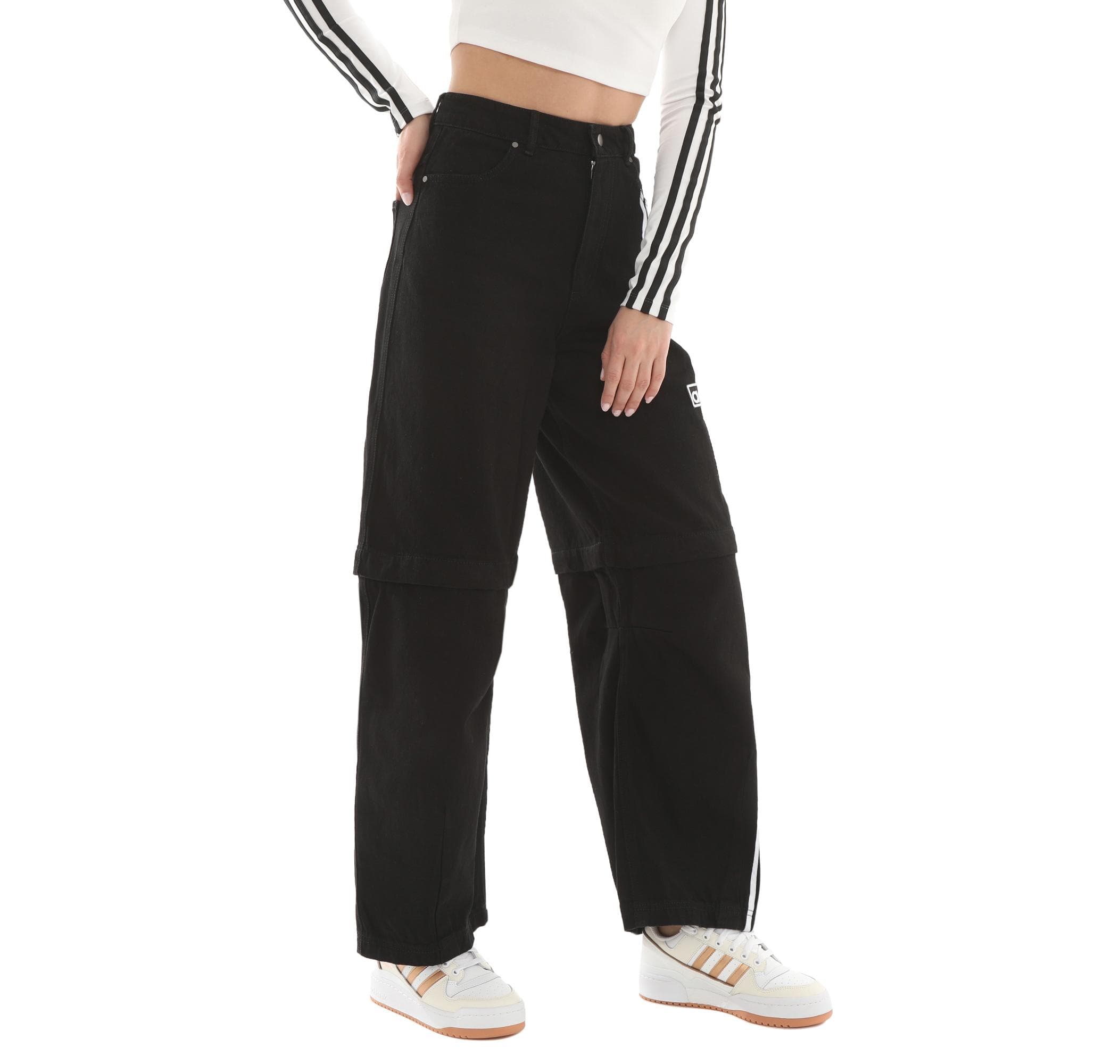 adidas adidas Denım Pant Kadın Pantolon Siyah - 2