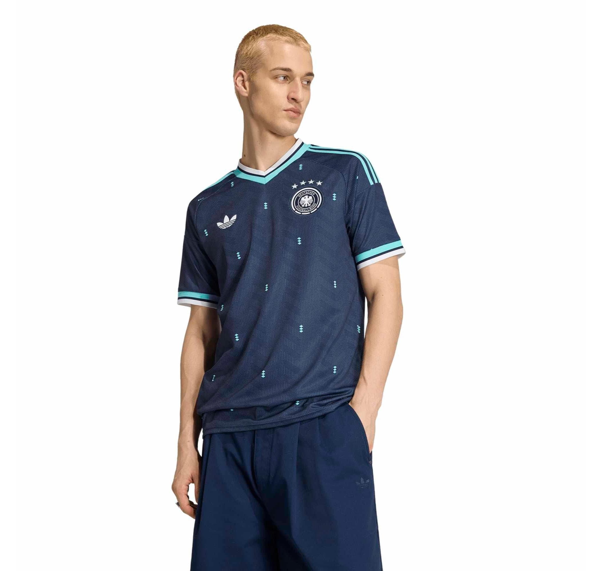 adidas adidas Dfb Almanya 26 Deplasman Erkek Forması Mavi