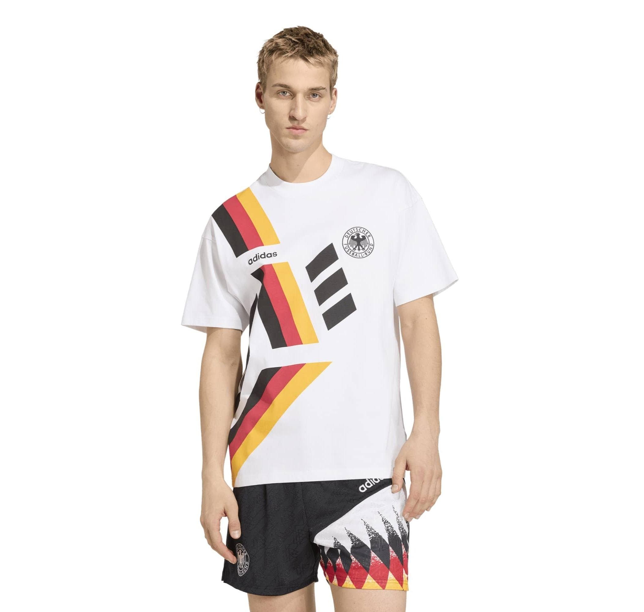 adidas adidas Dfb Almanya Tee 94 Erkek T-Shirt Beyaz