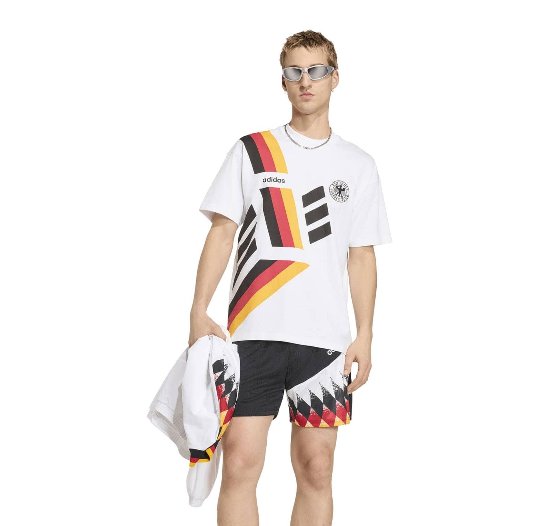 adidas adidas Dfb Almanya Tee 94 Erkek T-Shirt Beyaz - 2