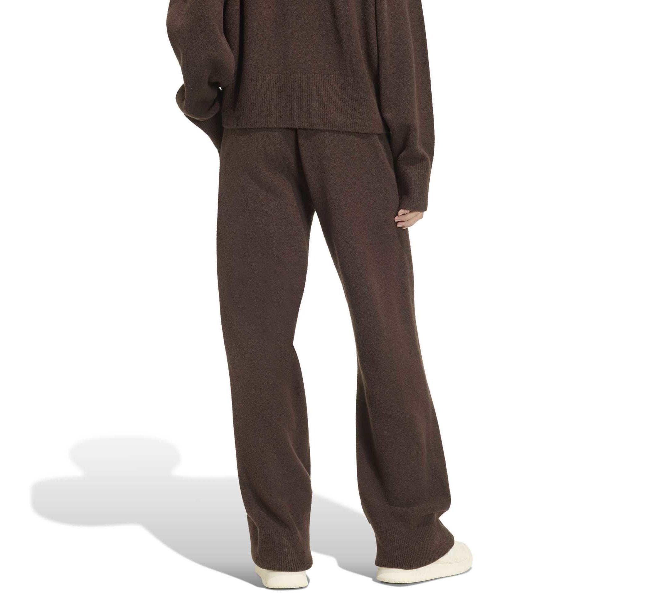 adidas adidas Ess Knıt Pant Kadın Eşofman Altı Kahve - 2