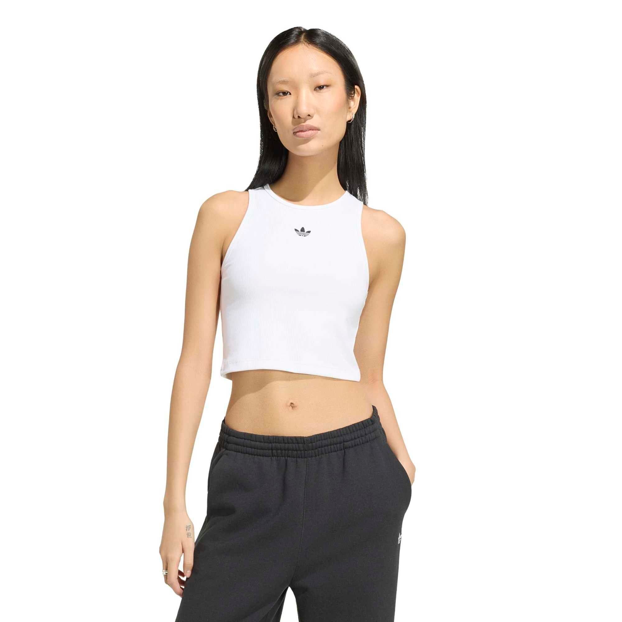 adidas adidas Ess Rıb Tank Kadın Beyaz
