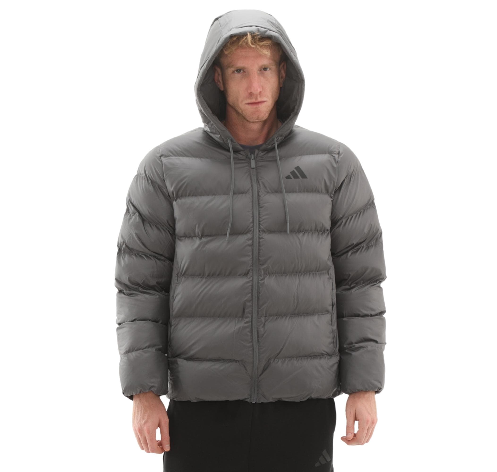 adidas adidas Ess Sd Puf Hd J Erkek Mont Gri - 4