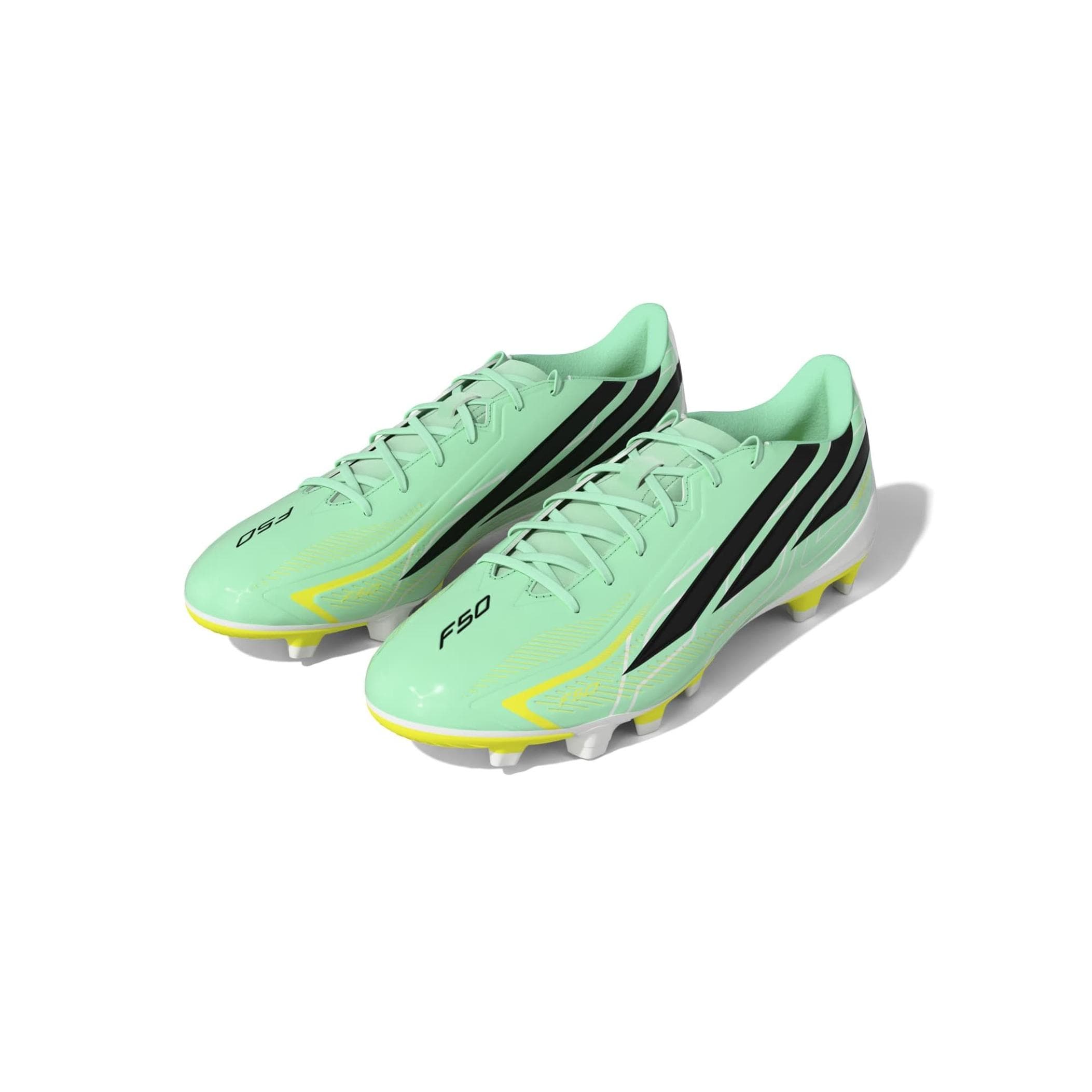 adidas adidas F50 Hyperfast Club Fg-Mg Erkek Spor Ayakkabı Yeşil - 2