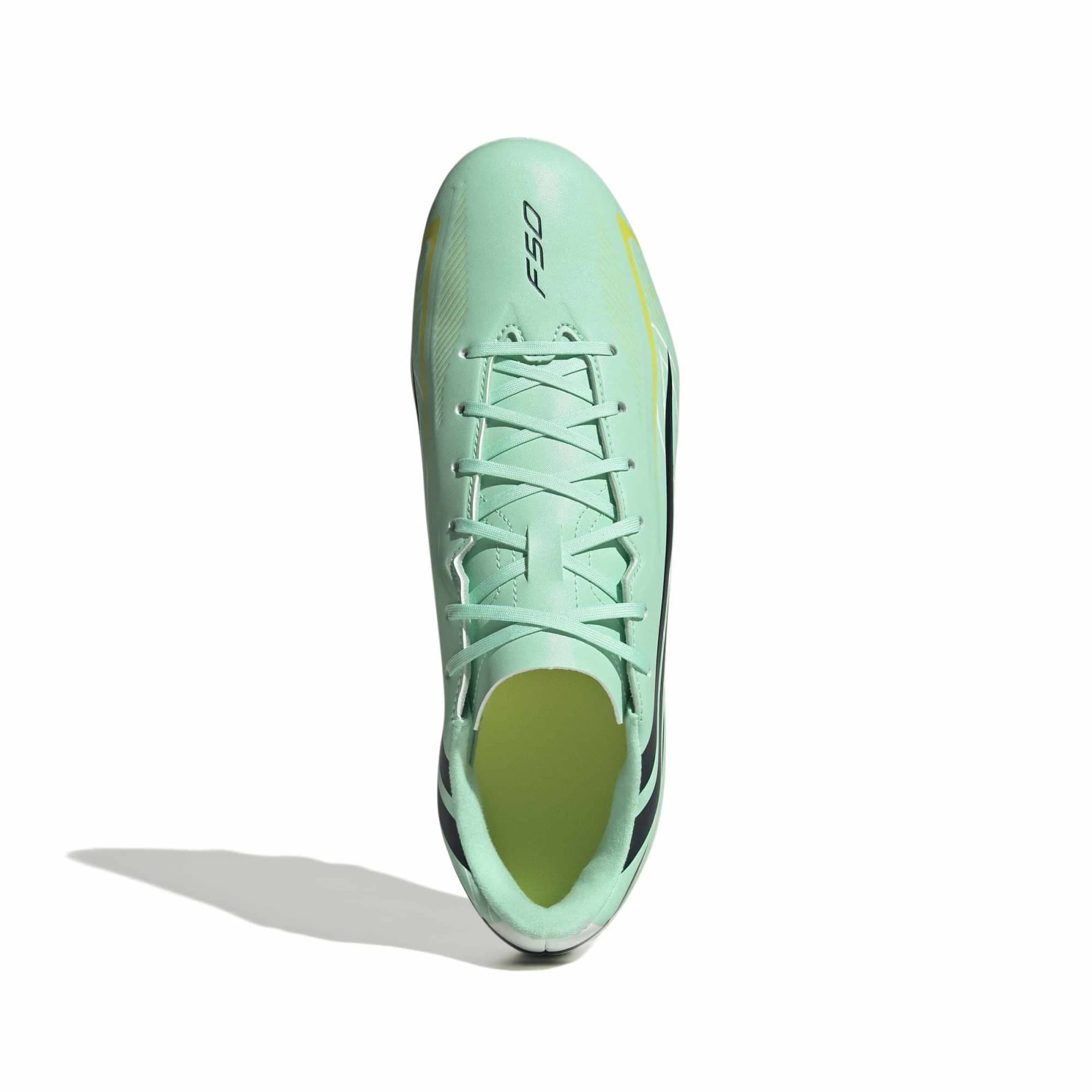 adidas adidas F50 Hyperfast Club Fg-Mg Erkek Spor Ayakkabı Yeşil - 4