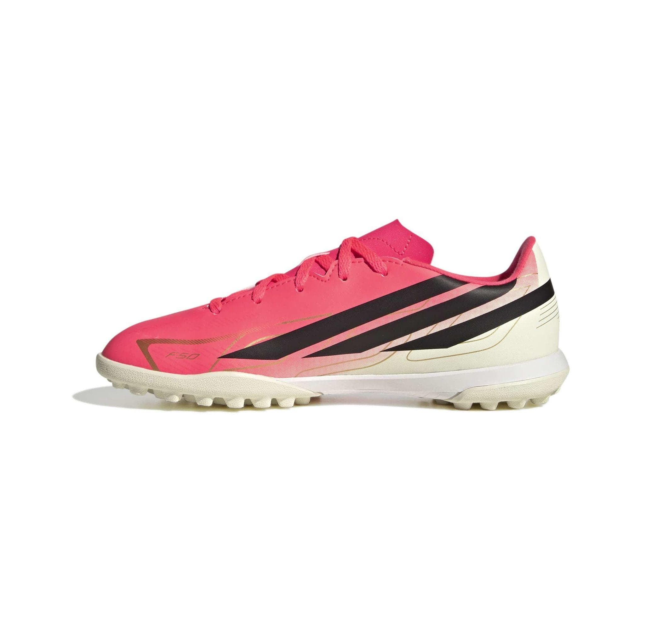 adidas adidas F50 Hyperfast Club Tf J Çocuk Spor Ayakkabı Pembe - 5
