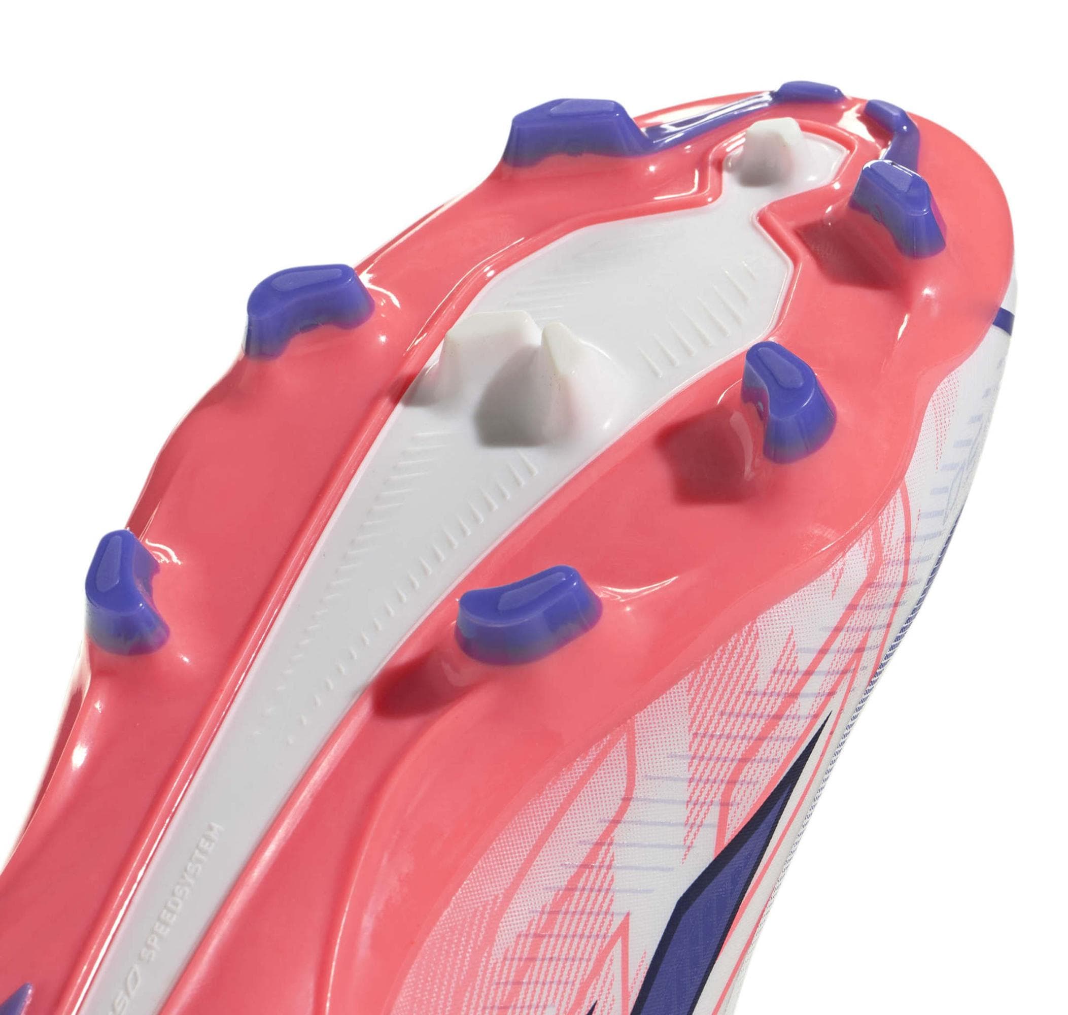 adidas adidas F50 Hyperfast League Mıd Fg Erkek Spor Ayakkabı Beyaz - 7