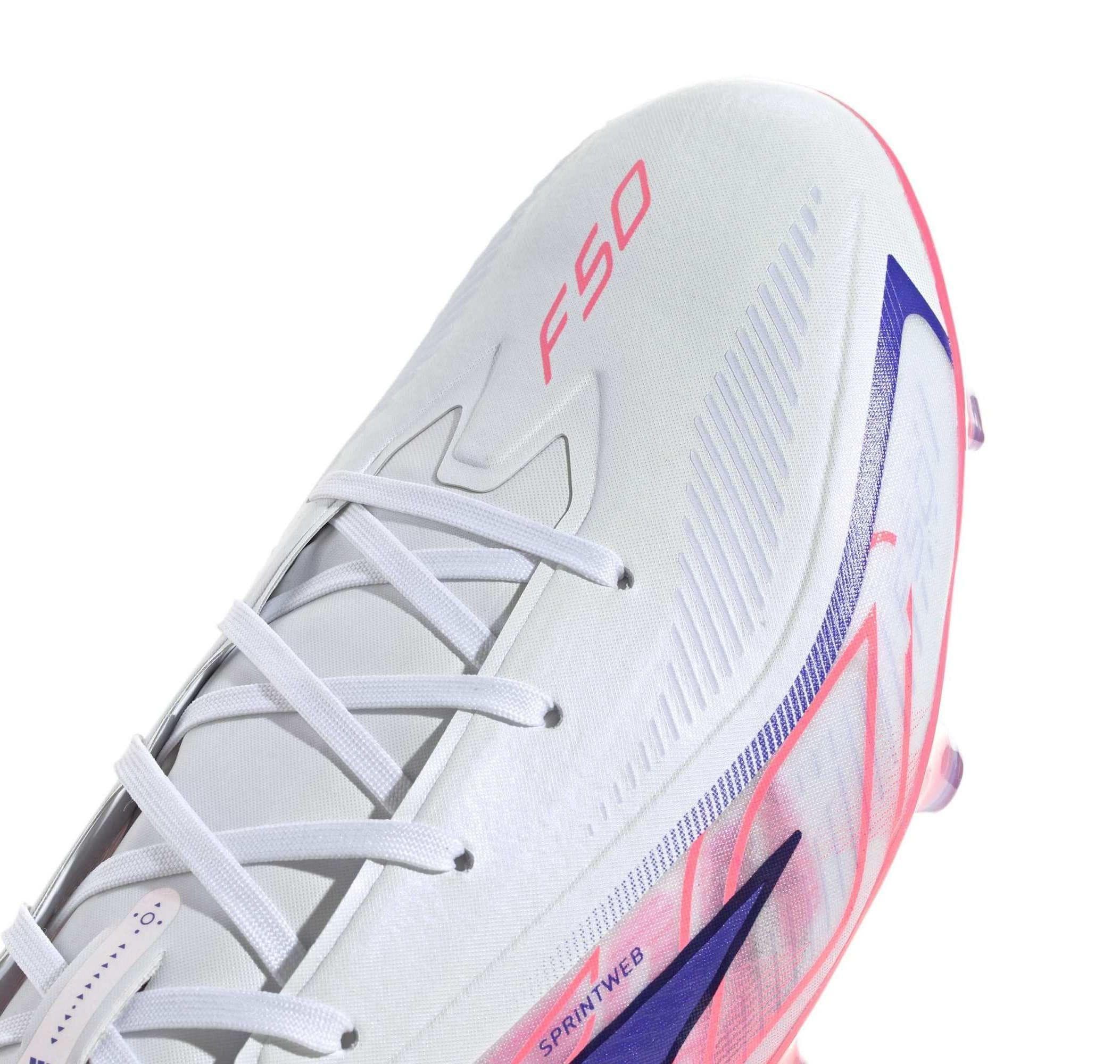 adidas adidas F50 Hyperfast Pro Fg Erkek Spor Ayakkabı Beyaz - 5