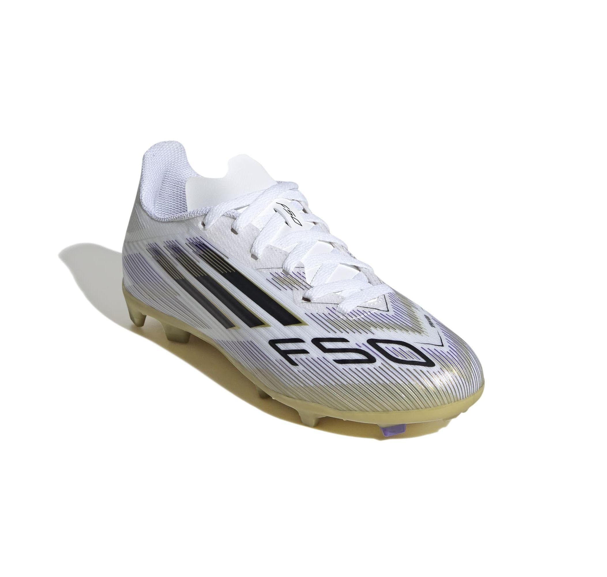 adidas adidas F50 League Fg-Mg Çocuk Spor Ayakkabı Beyaz - 2