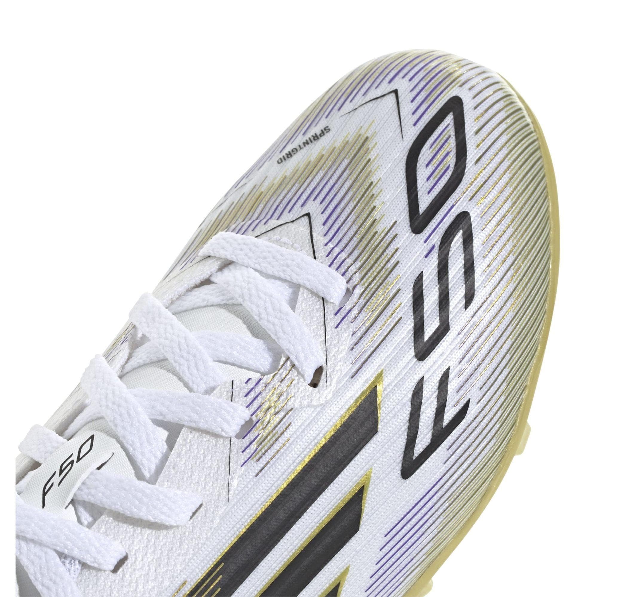 adidas adidas F50 League Fg-Mg Çocuk Spor Ayakkabı Beyaz - 7