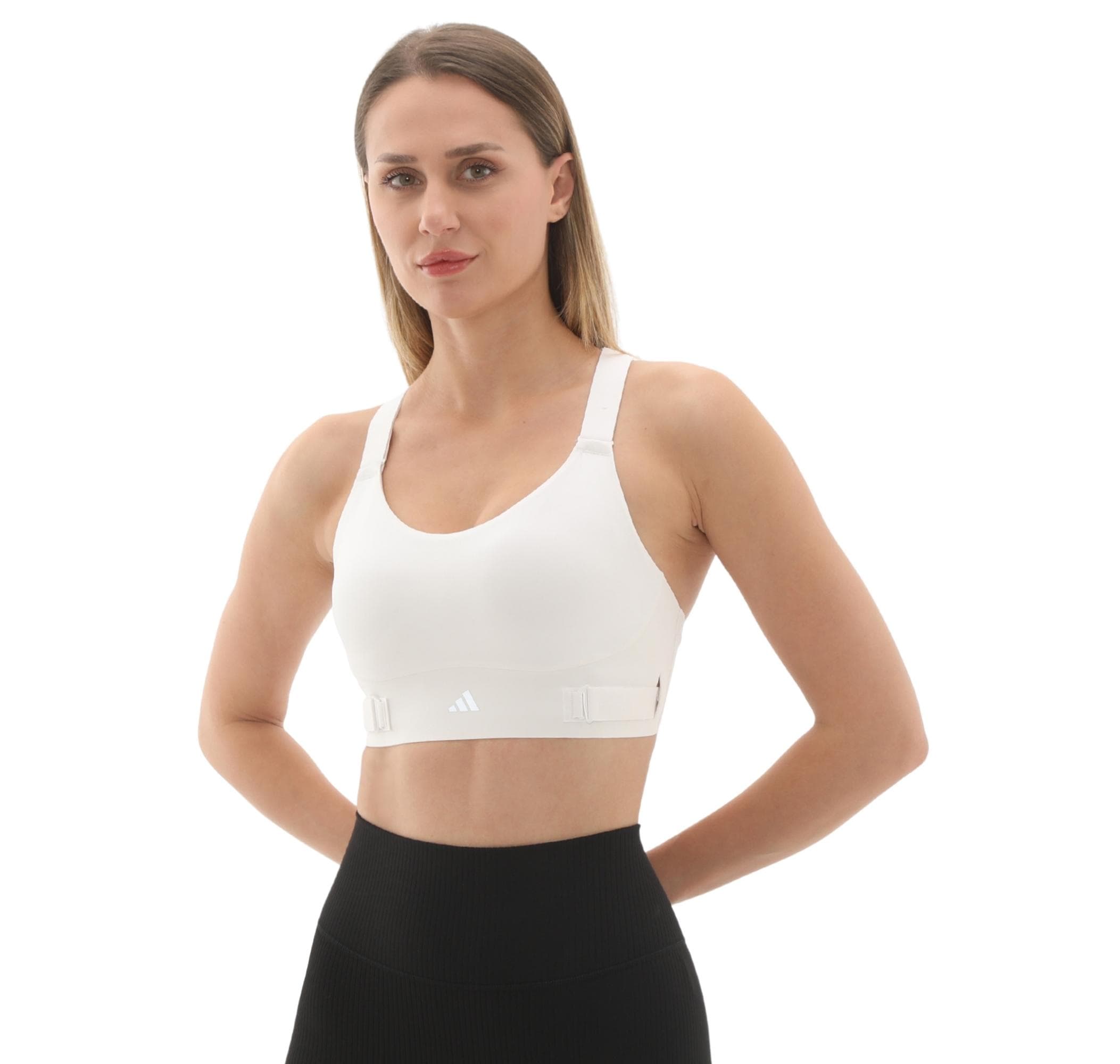 adidas adidas Fastım L Hs Bra Kadın Büstiyer Beyaz - 2