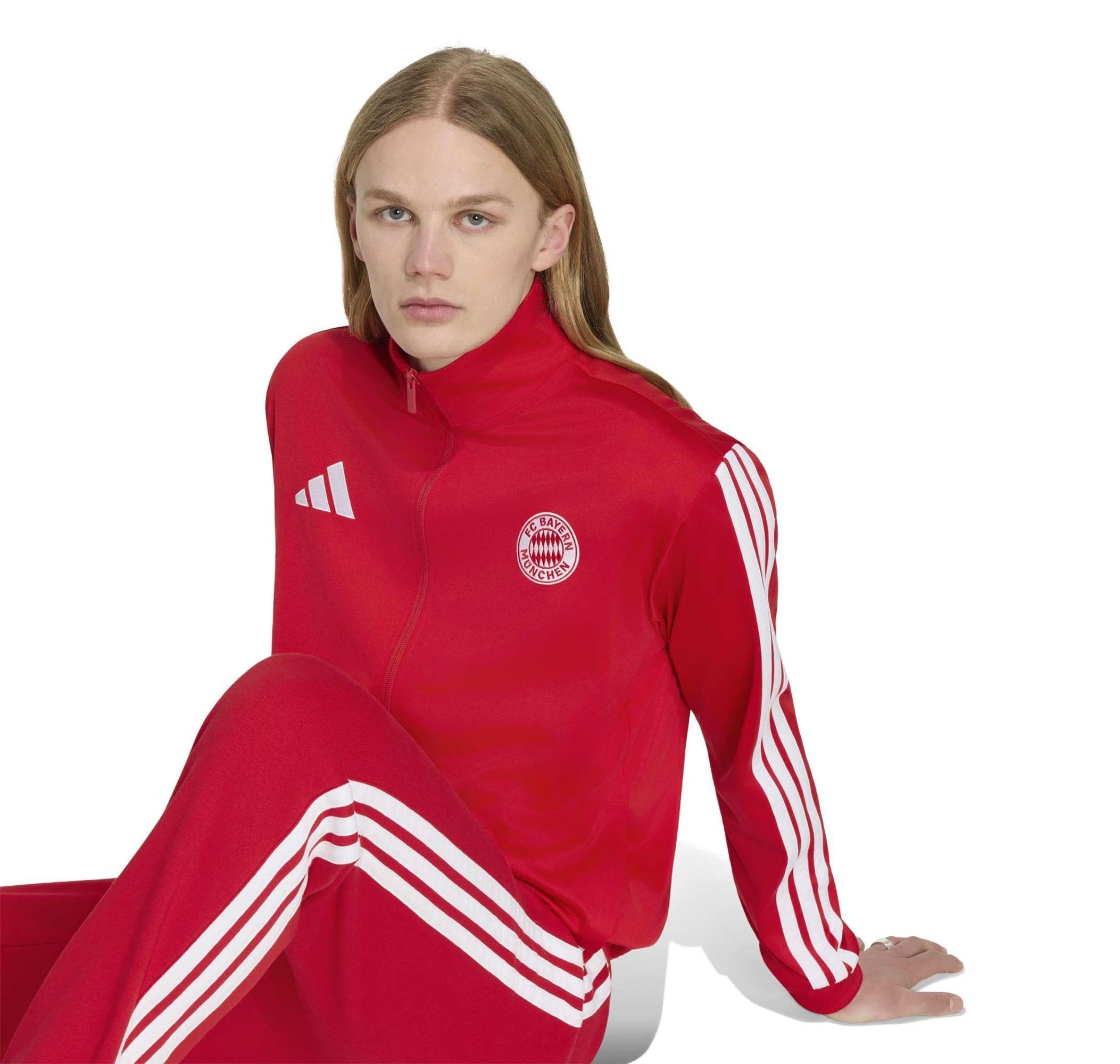 adidas adidas Fc Bayern Muenchen Dna Tt Erkek Ceket Kırmızı - 4