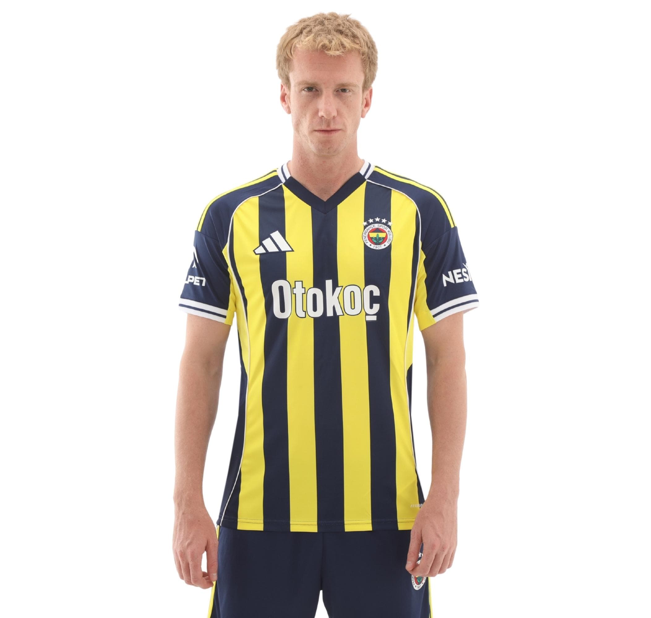 Fenerbahçe adidas Fenerbahçe 25-26 İç Saha Erkek Forması Sarı