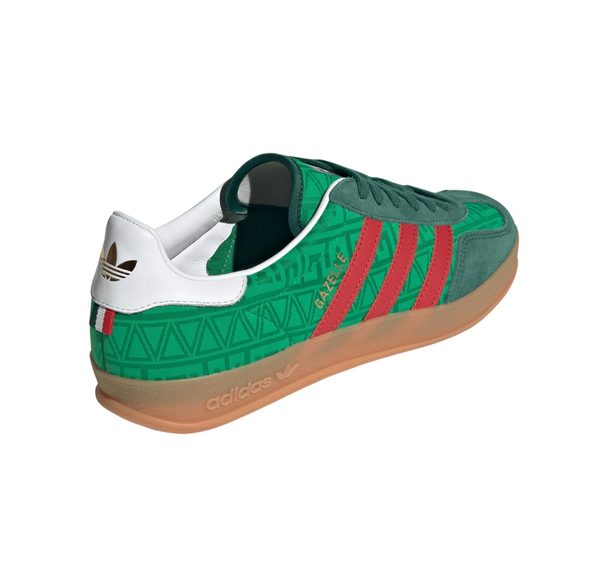 adidas adidas Gazelle Indoor Erkek Spor Ayakkabı Yeşil - 3