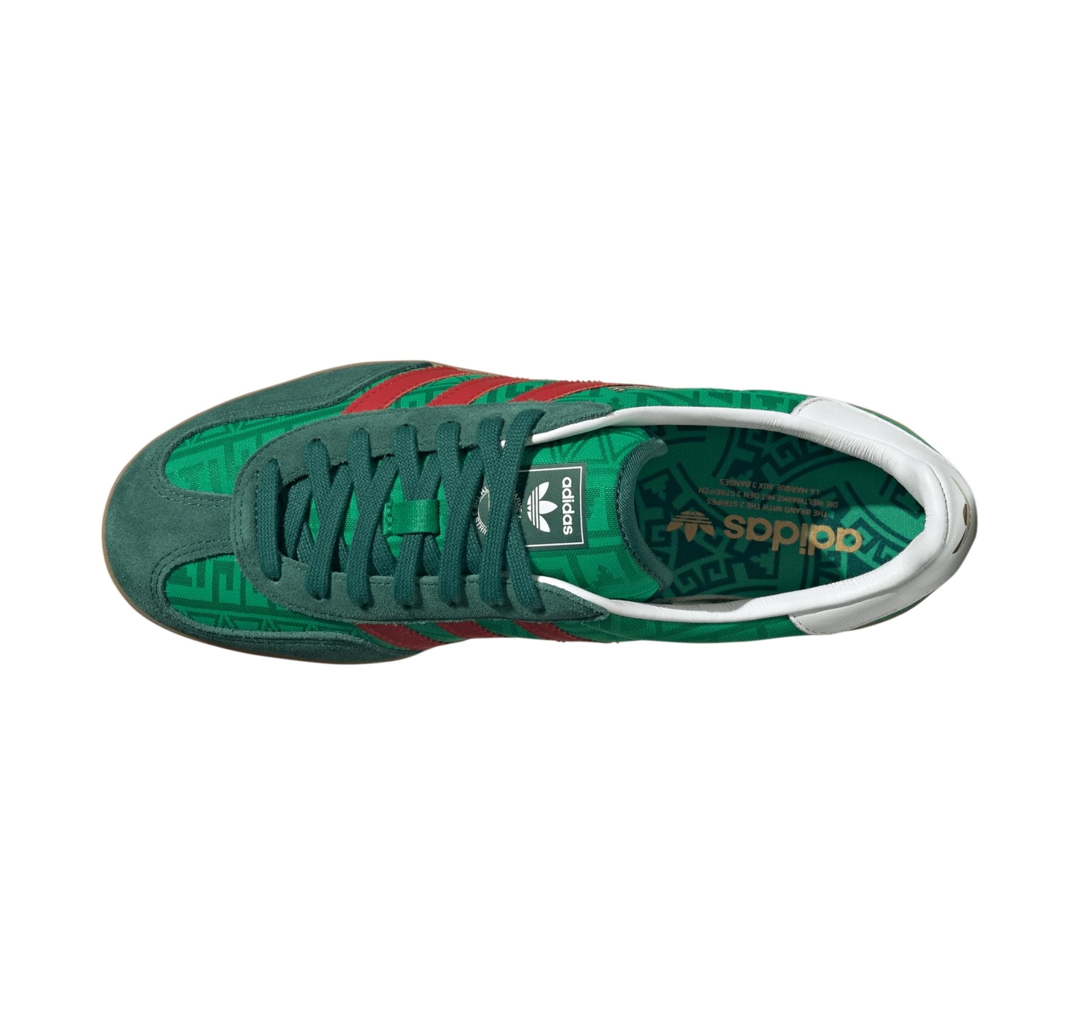 adidas adidas Gazelle Indoor Erkek Spor Ayakkabı Yeşil - 5