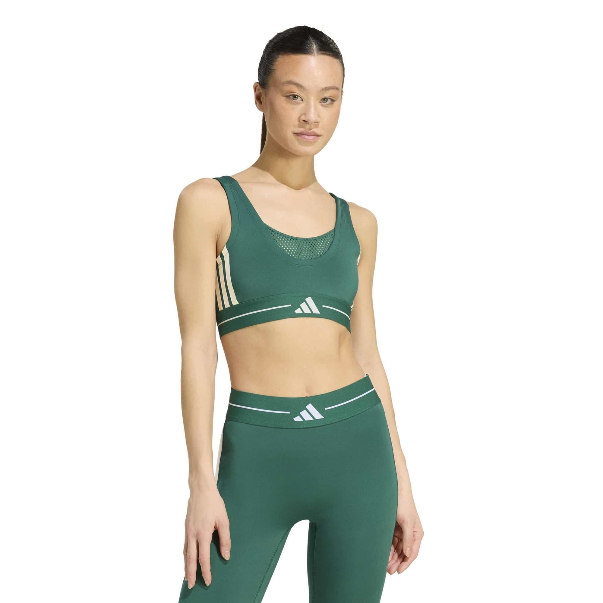 adidas adidas Hyg Bralette D Kadın Büstiyer Yeşil