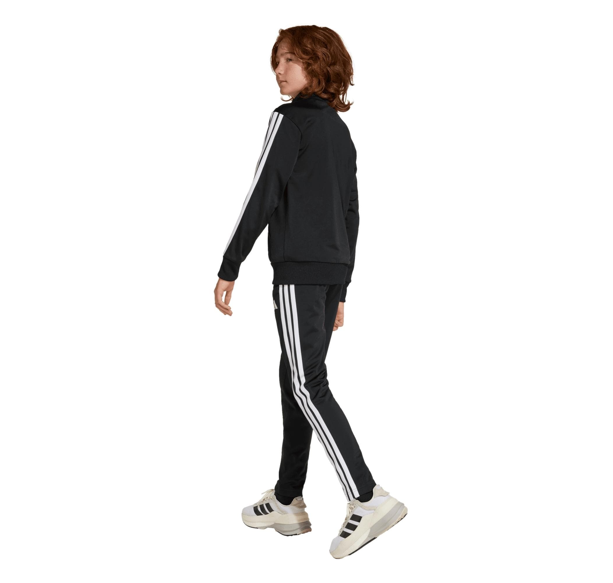 adidas adidas J 3S Tıberıo Ts Çocuk Eşofman Takımı Siyah - 4