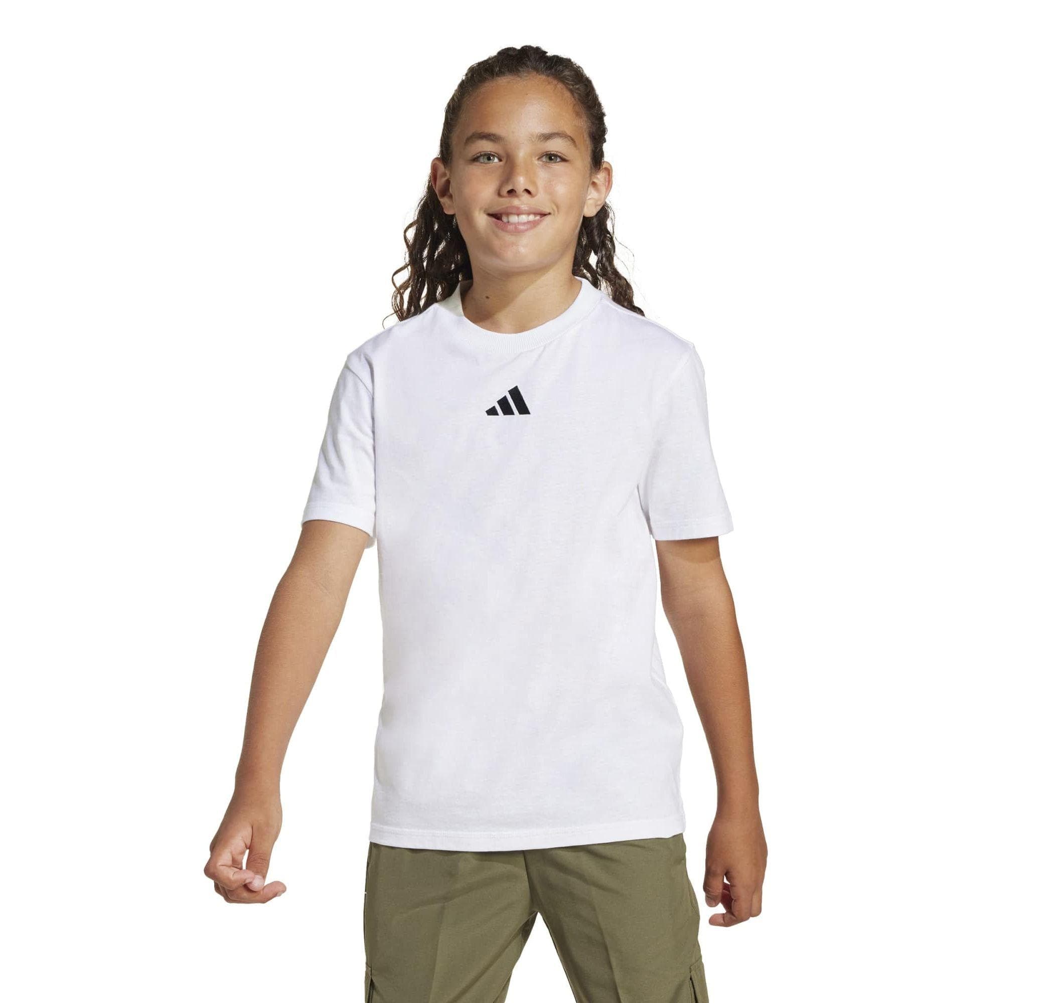 adidas adidas J Sl Tee 160 Çocuk T-Shirt Beyaz