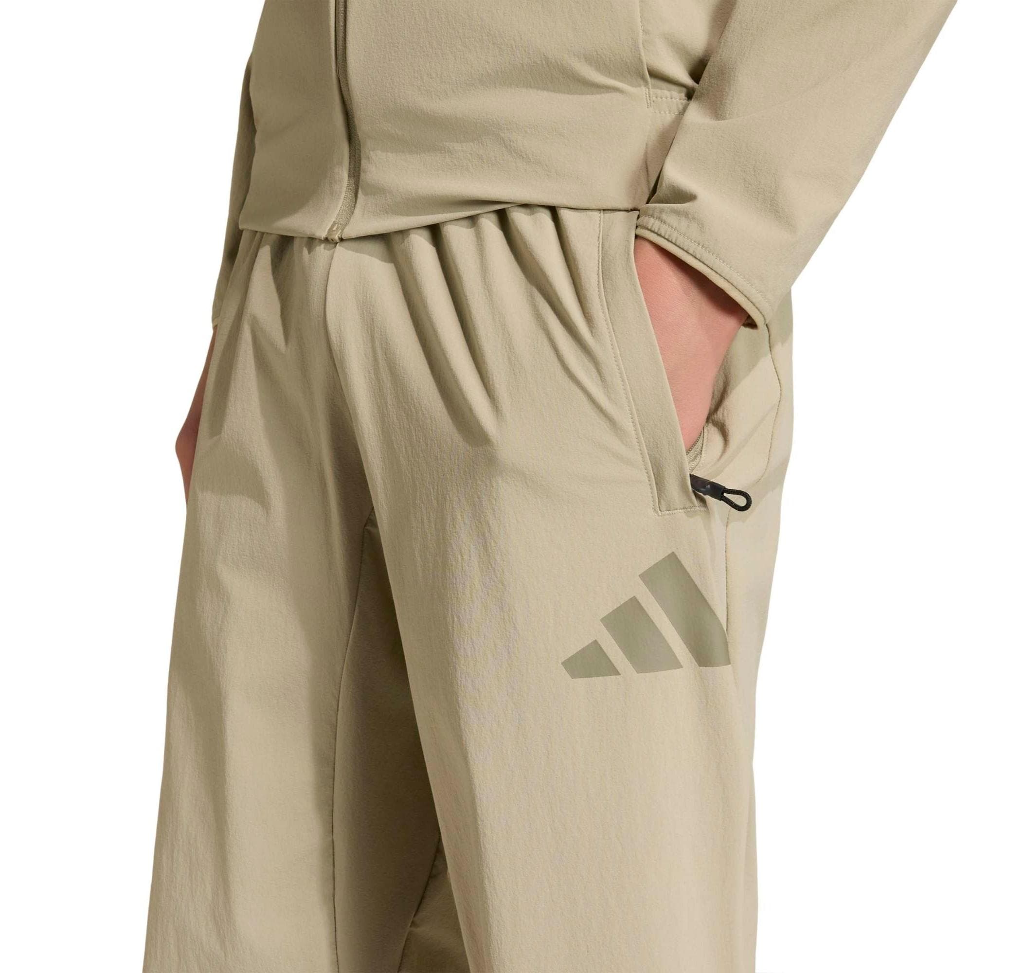 adidas adidas J Z.n.e. Wv Pt Çocuk Eşofman Altı Bej - 4