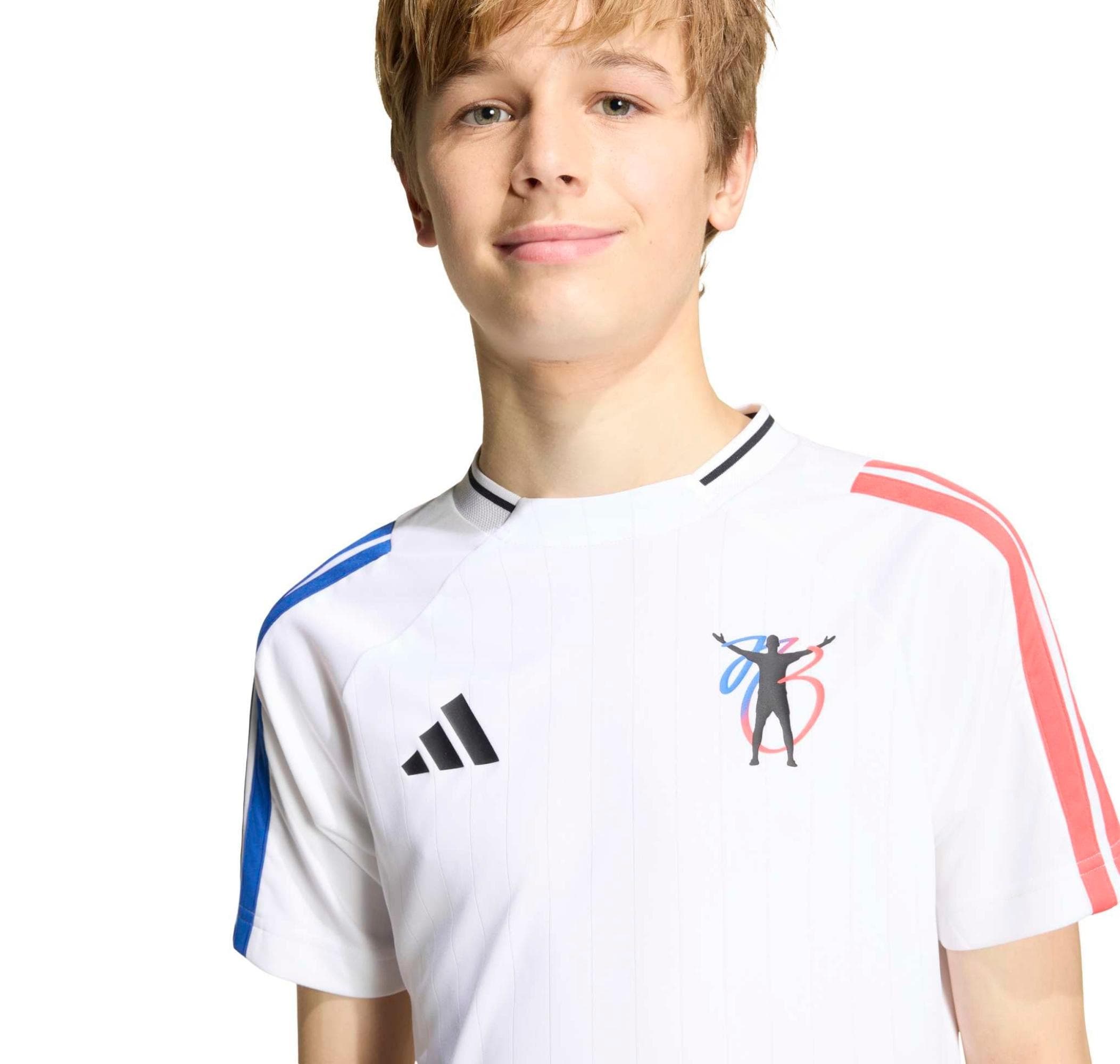 adidas adidas Jb Hot Tee Y Çocuk T-Shirt Beyaz - 4