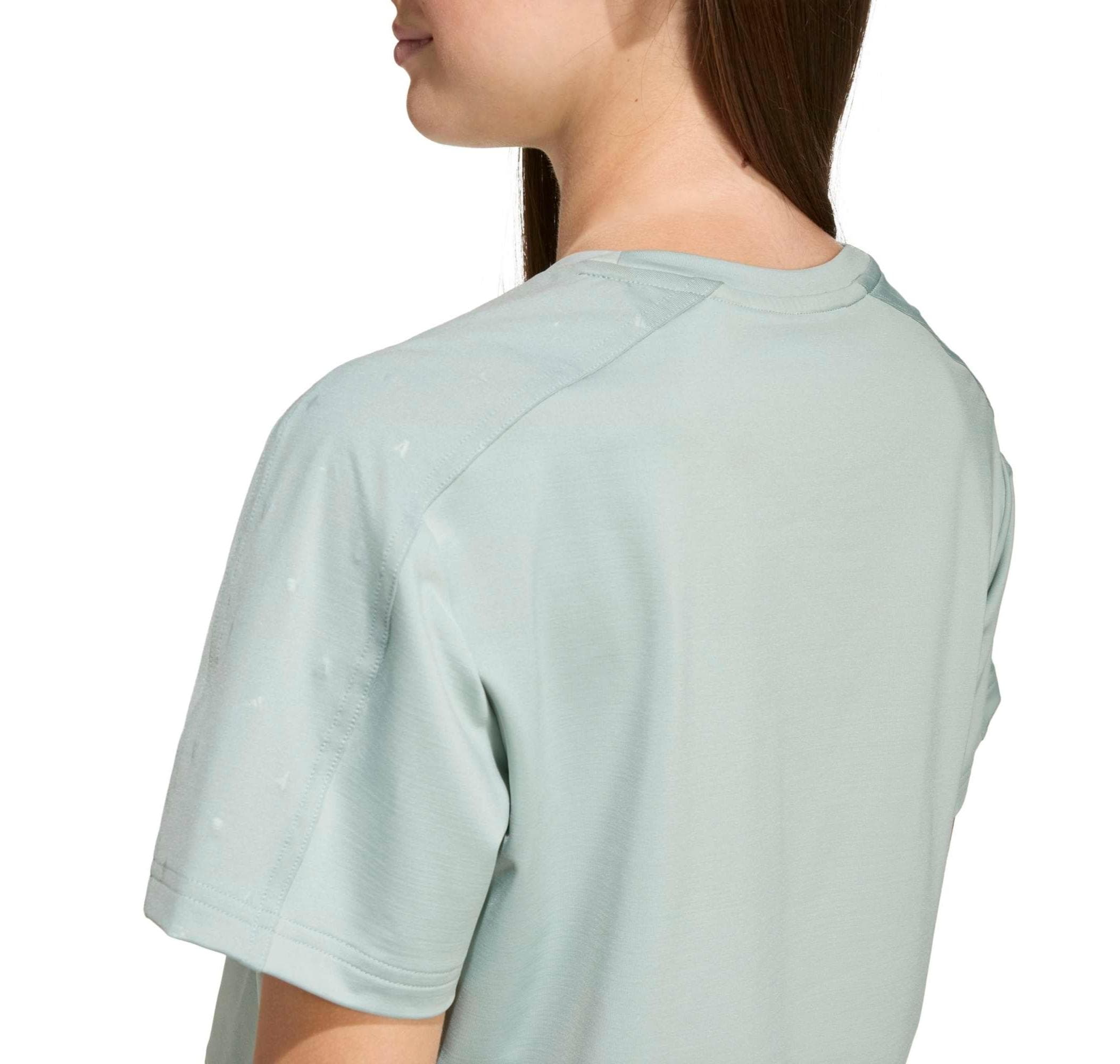 adidas adidas Jg Glam Tee Çocuk T-Shirt Yeşil - 5