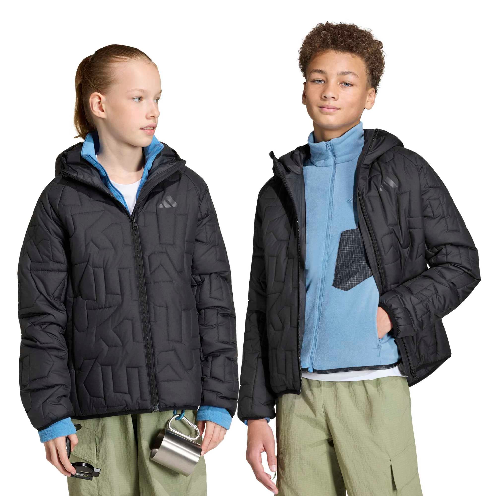 adidas adidas Terrex Xperior Climawarm Çocuk Mont Siyah - 5