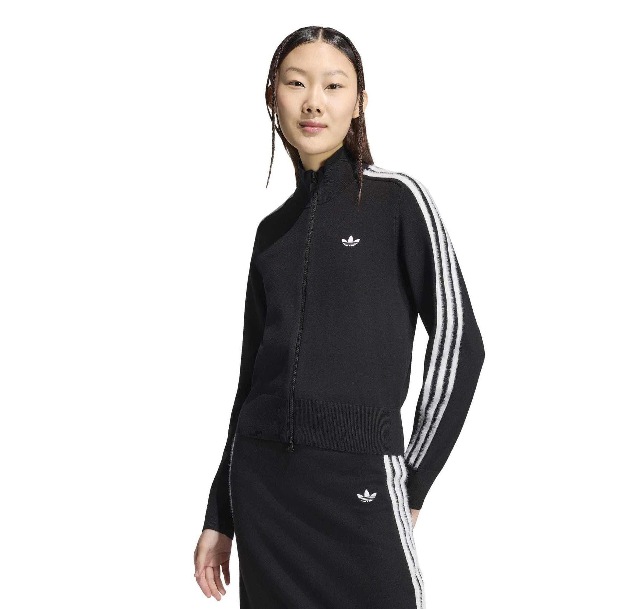 adidas adidas Knıt Fb Tt Kadın Ceket Siyah