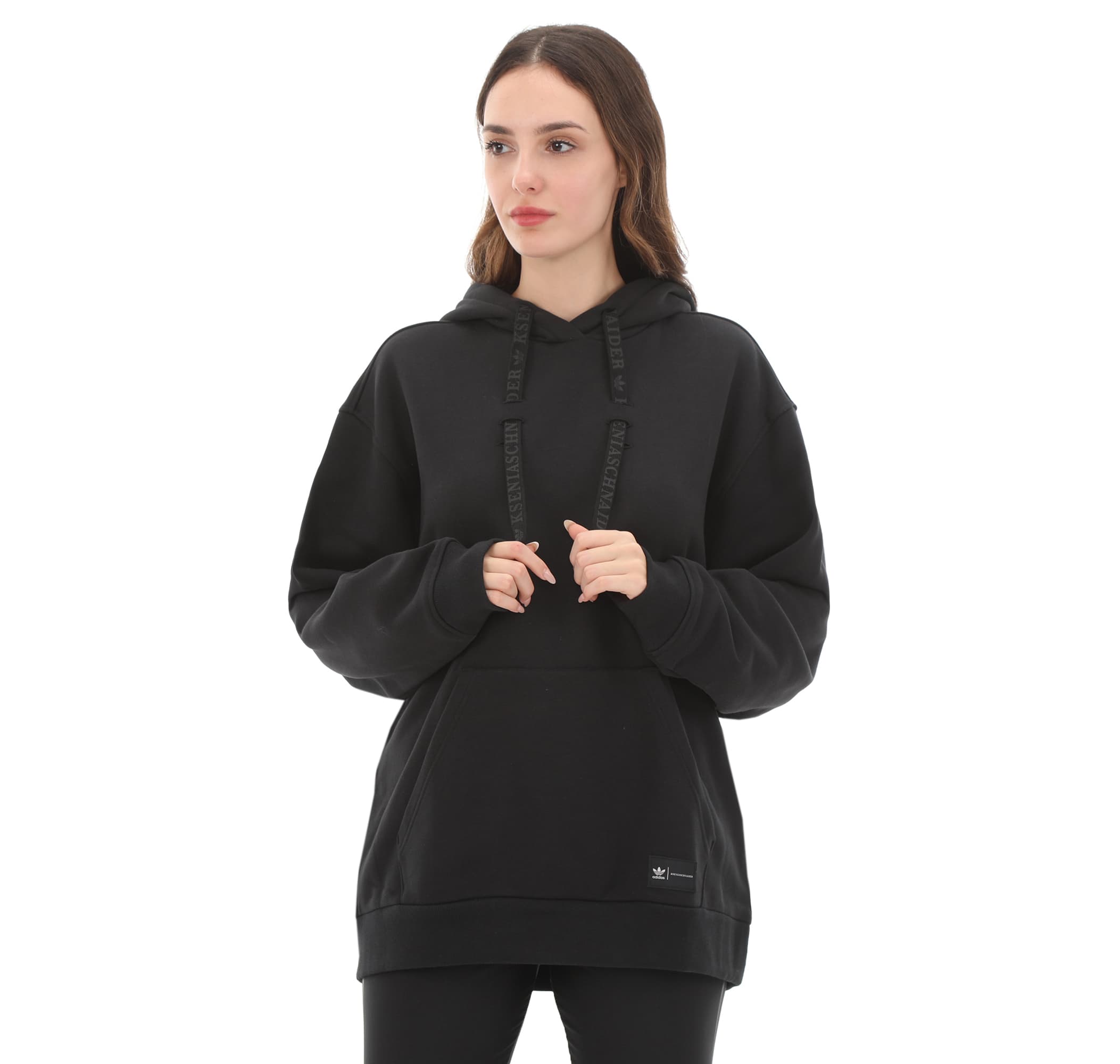 adidas adidas Ksenıa Pkt Hood Kadın Sweatshirt Siyah