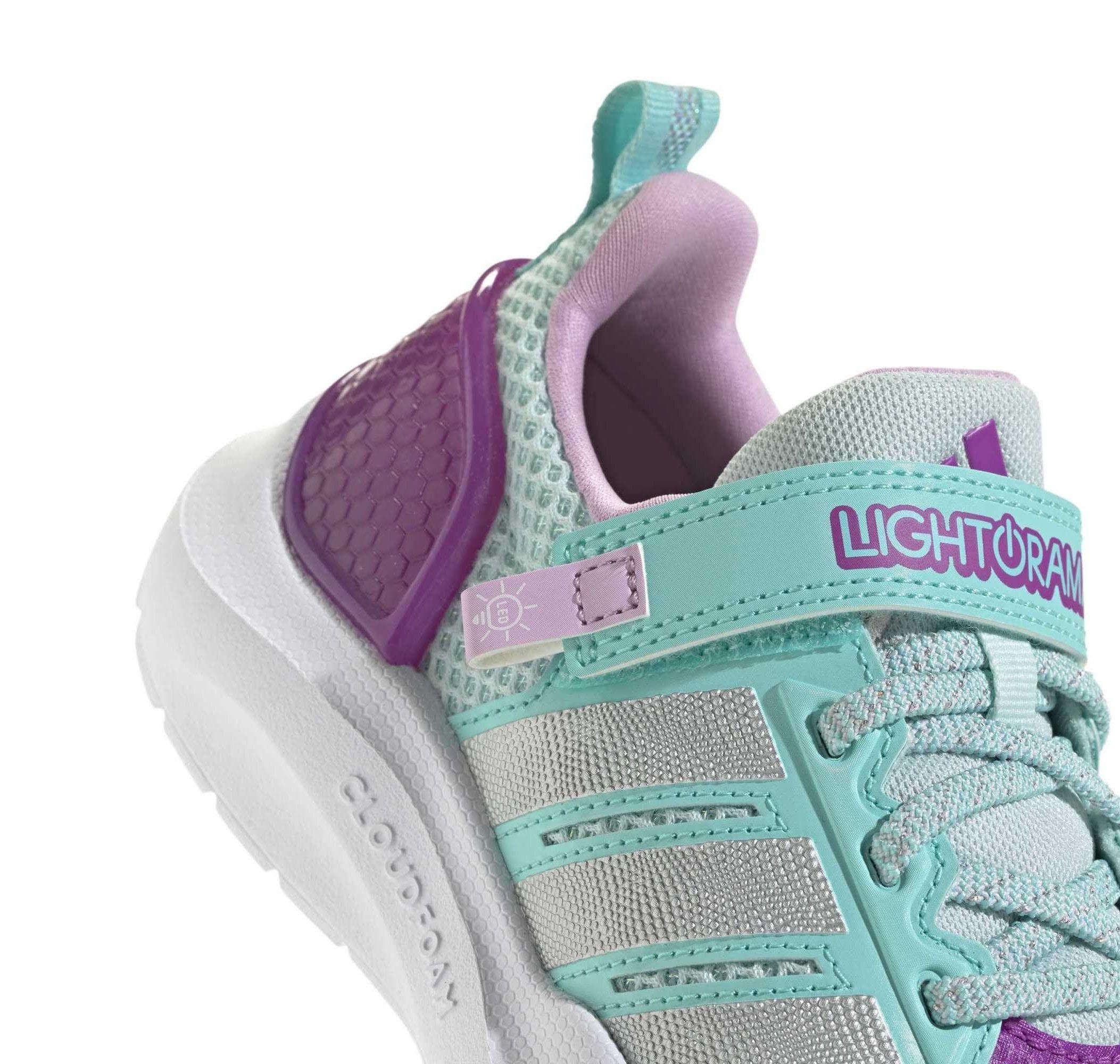 adidas adidas Lıghtorama Rnr El C Çocuk Spor Ayakkabı Turkuaz - 7